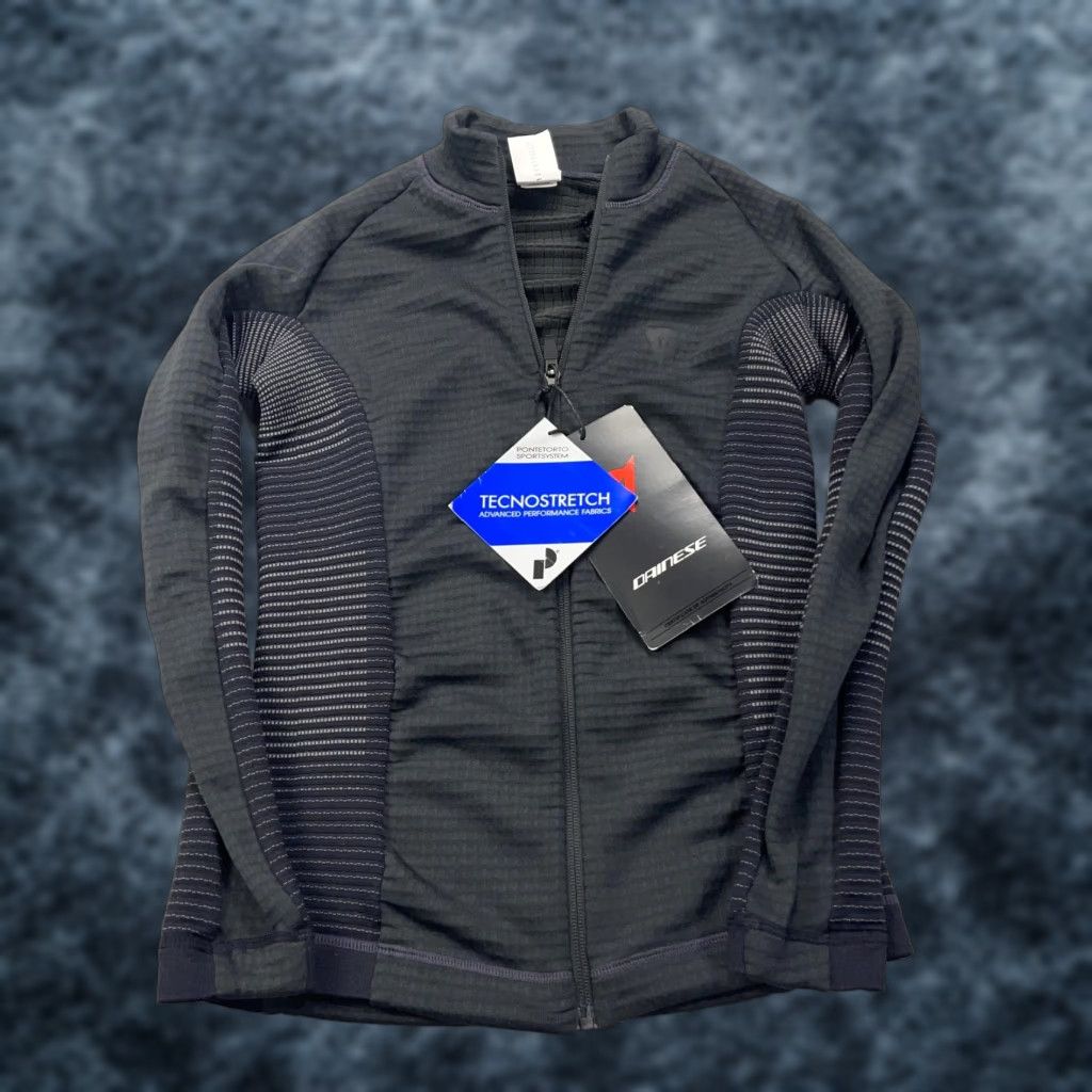 Dainese Dainese Womens XS Gray HP1 Mid Full Zip Tecnostretch Ski Jacket Midlayer Fleece Size XS / US 0-2 / IT 36-38 - 1 Thumbnail