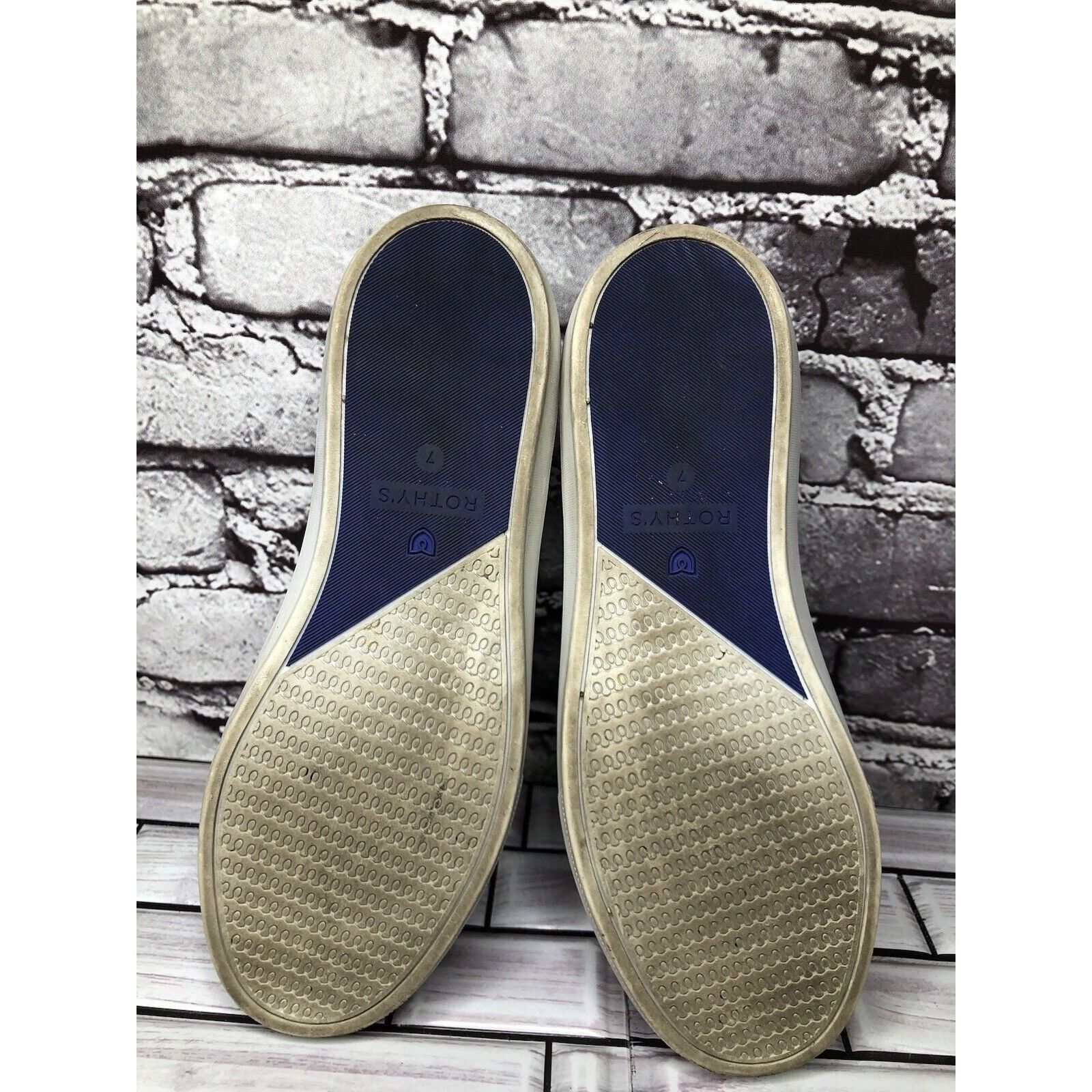 Other Rothy’s The Sneaker White Knit Fabric Casual Comfort Shoes W Size US 7 / IT 37 - 11 Thumbnail