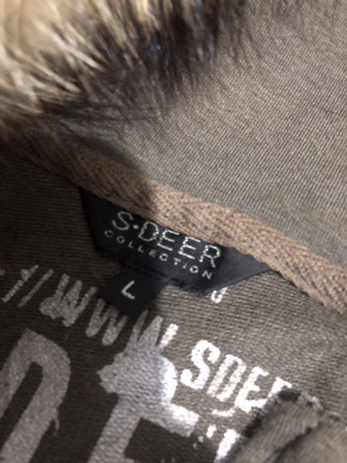 Japanese Brand S.Deer faux fur hoodie le grande bleu style Size L / US 10 / IT 46 - 5 Thumbnail