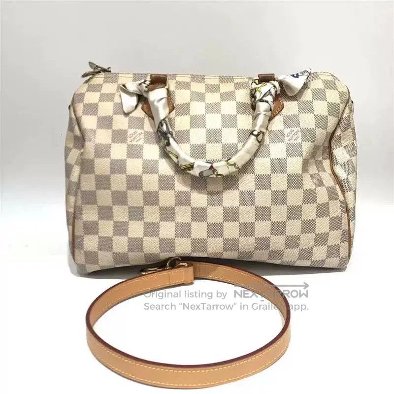 Louis Vuitton Louis Vuitton Speedy 30 White Damier. Size ONE SIZE - 1 Thumbnail