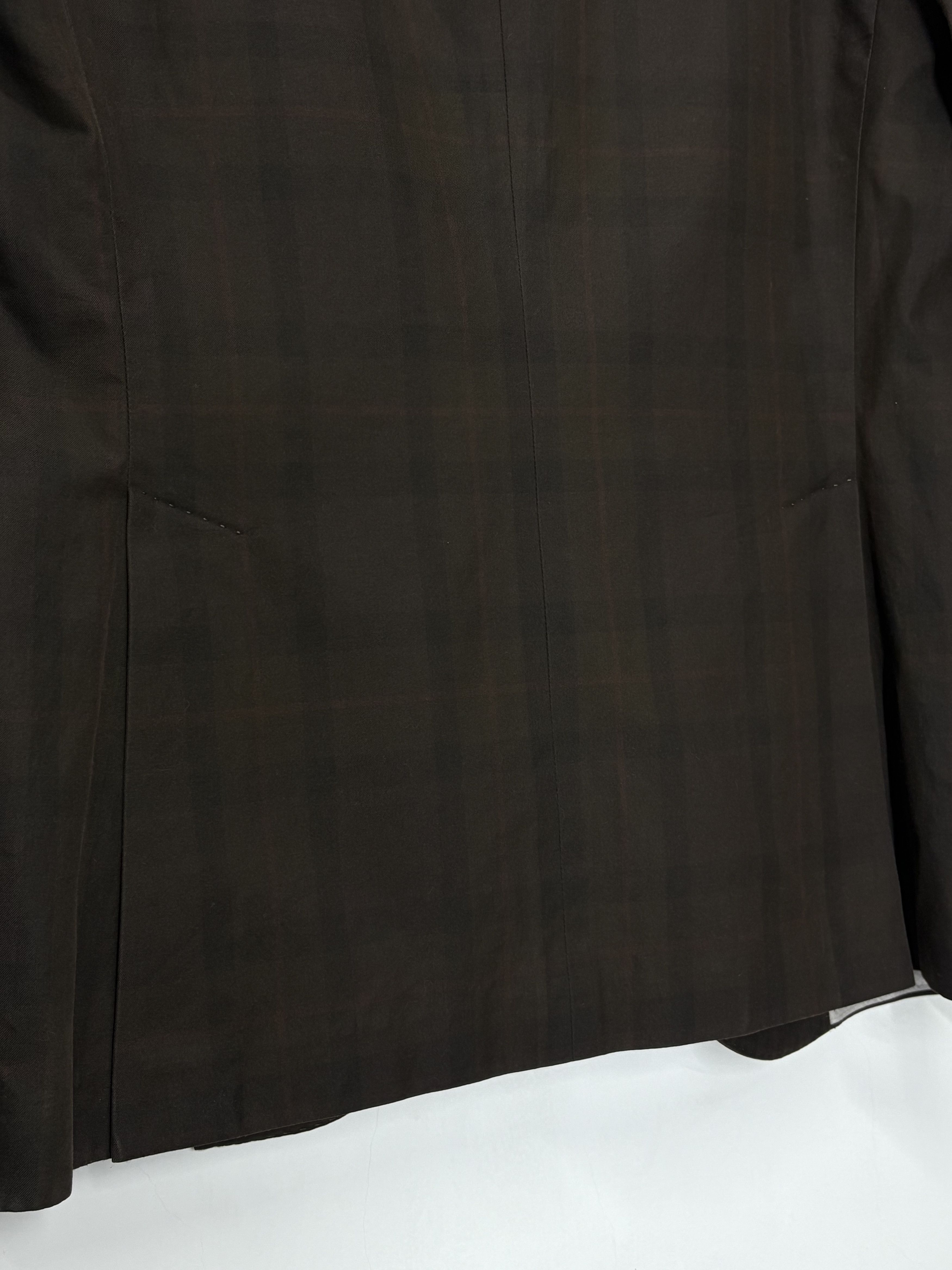 Brunello Cucinelli Brunello Cucinelli Men’s Plaid Print Sport Jacket Size 50R - 19 Thumbnail