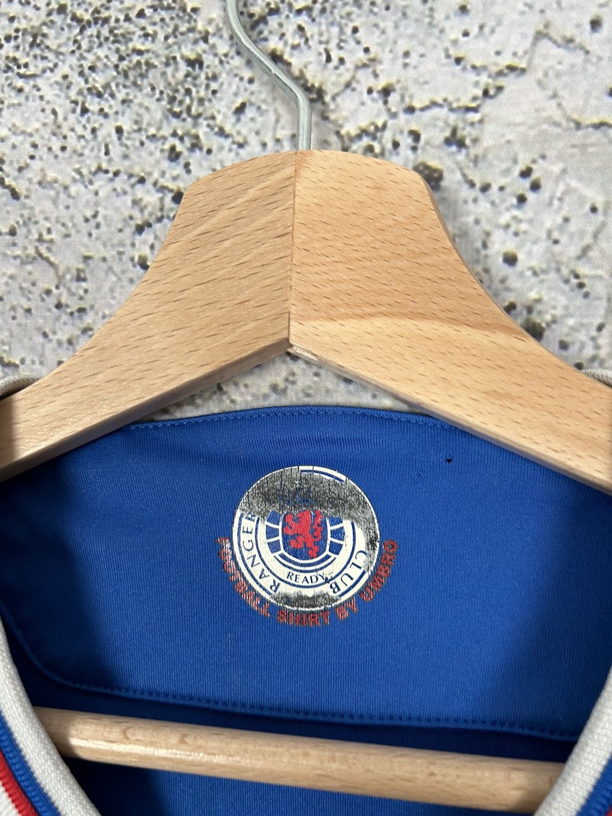 Umbro Vintage Glasgow Rangers Soccer Jersey Umbro Football 90s Size US L / EU 52-54 / 3 - 7 Thumbnail