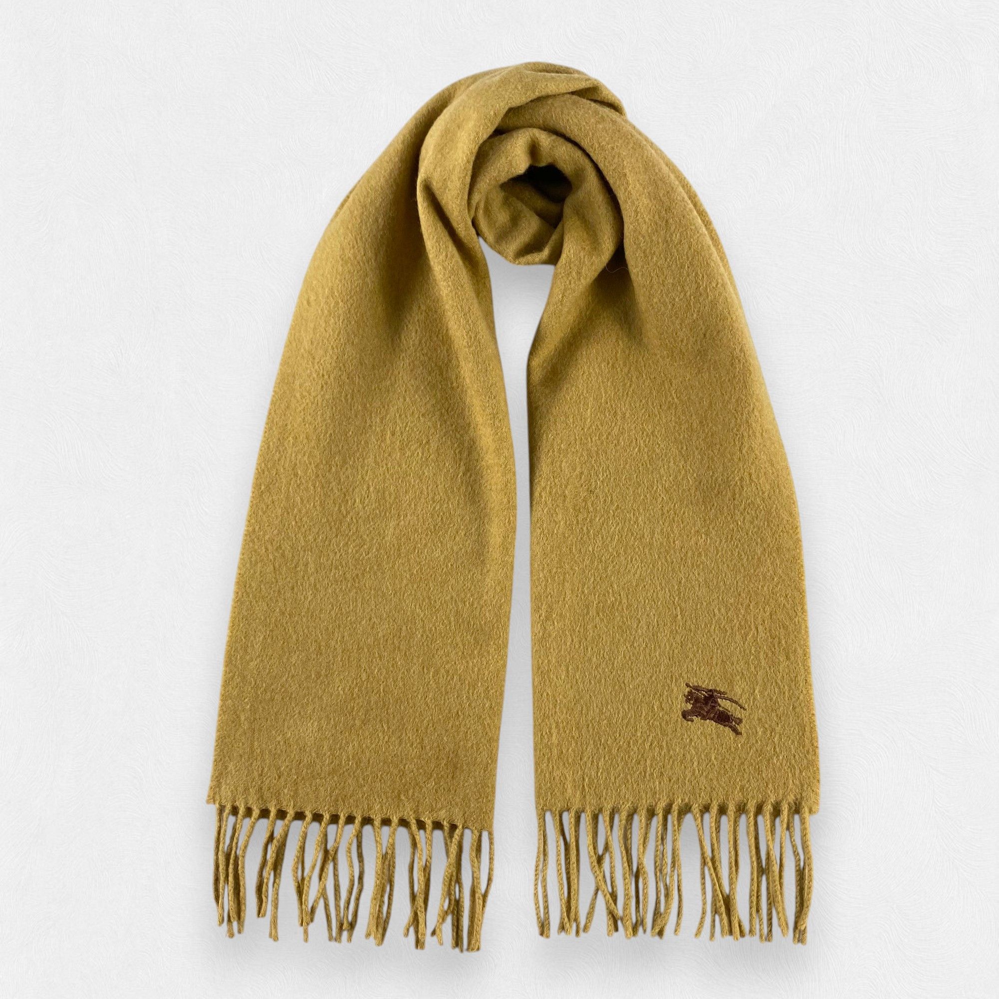 Burberry Vintage Burberry Scarf Neck Wrap Cashmere Muffler Size ONE SIZE - 1 Thumbnail