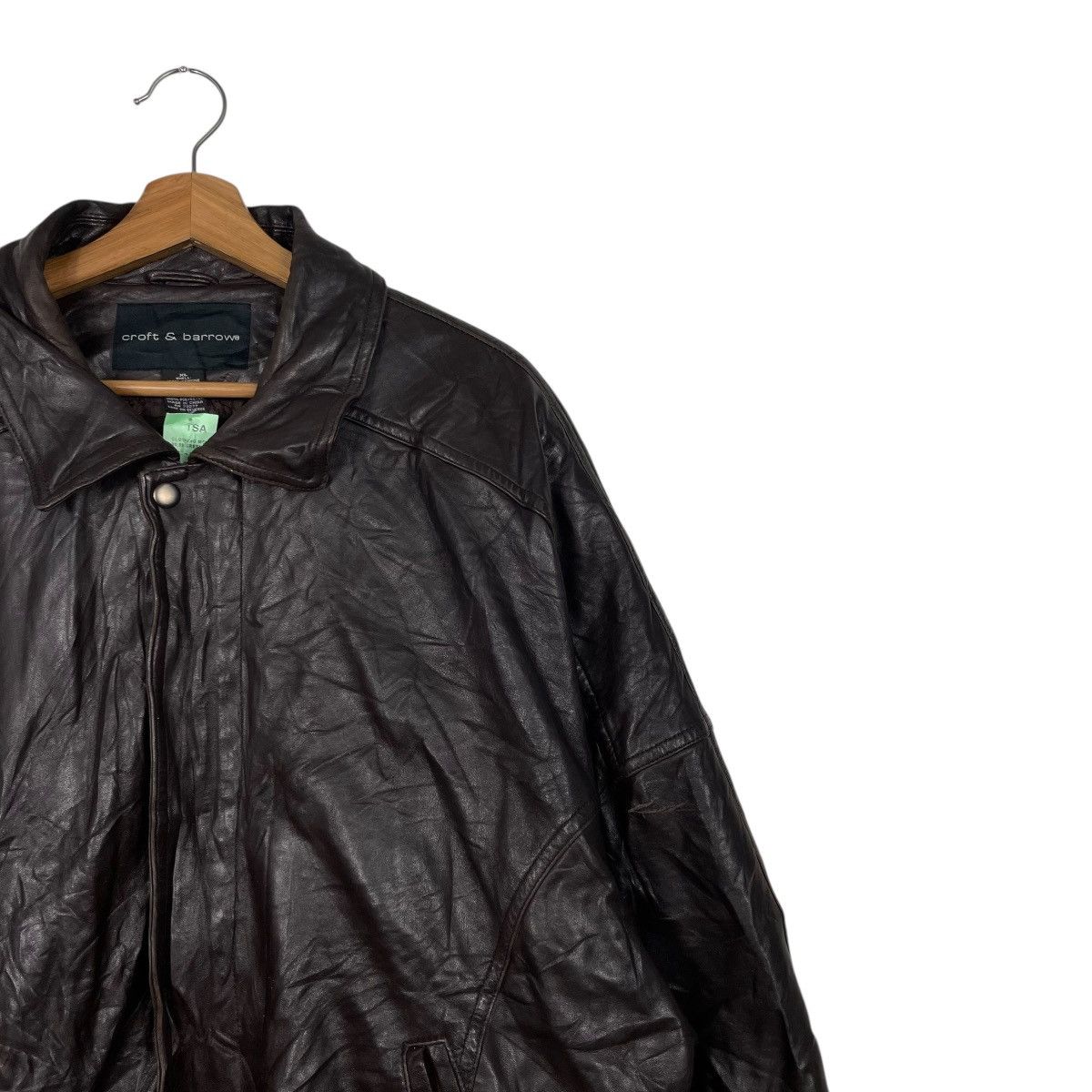 Croft & Barrow Croft & Barrow Leather Jacket Size US XL / EU 56 / 4 - 5 Thumbnail