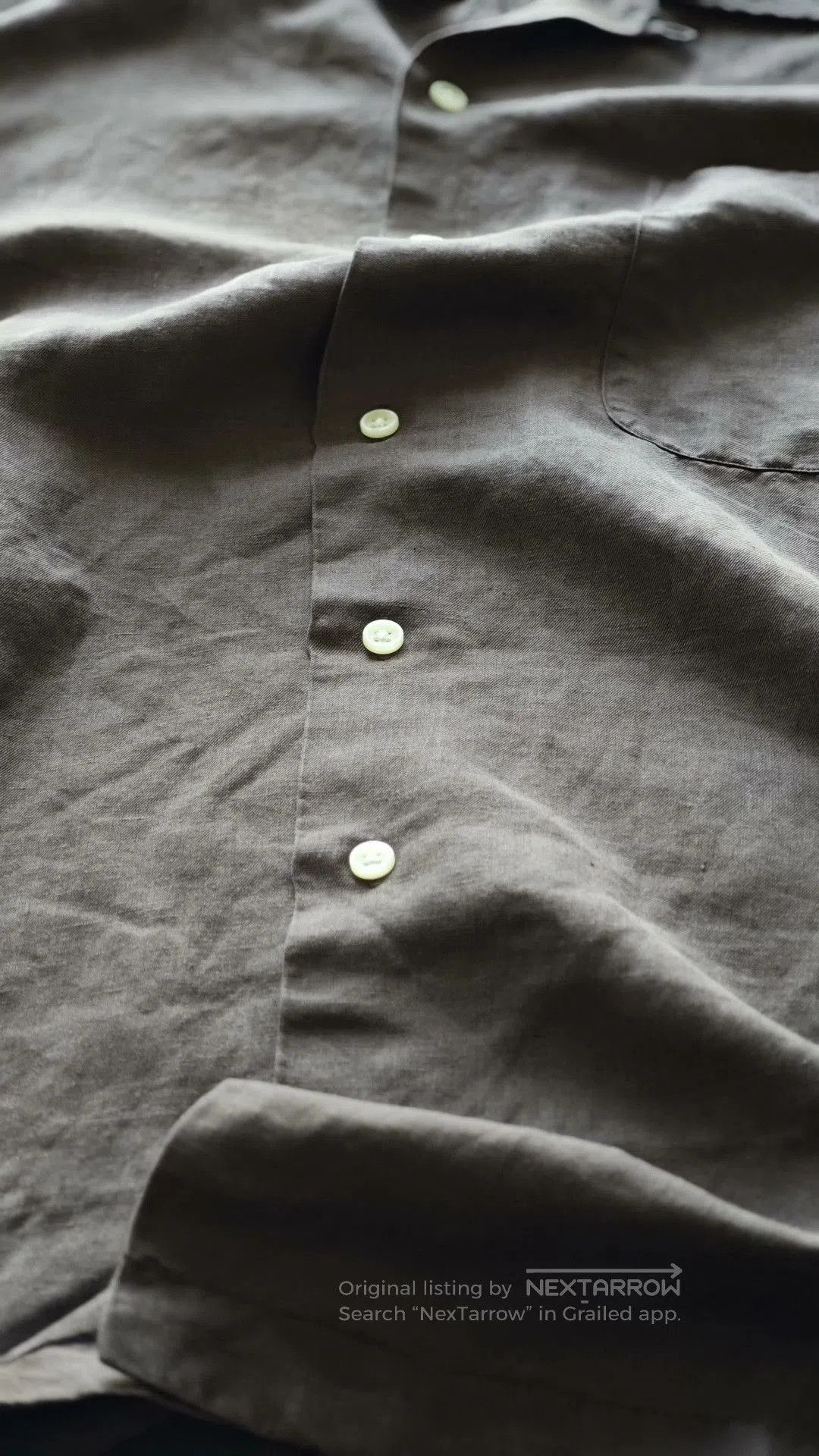 Polo Ralph Lauren Polo Ralph Lauren Flaw Cuban Collar Silk Shirt. Size US L / EU 52-54 / 3 - 5 Thumbnail