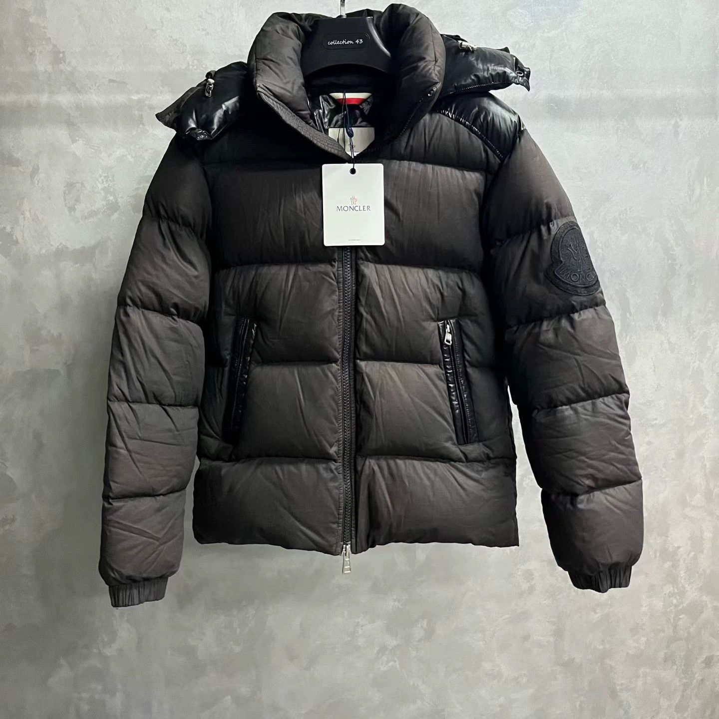 Moncler Moncler Brown Hooded Down Jacket Size US S / EU 44-46 / 1 - 1 Thumbnail