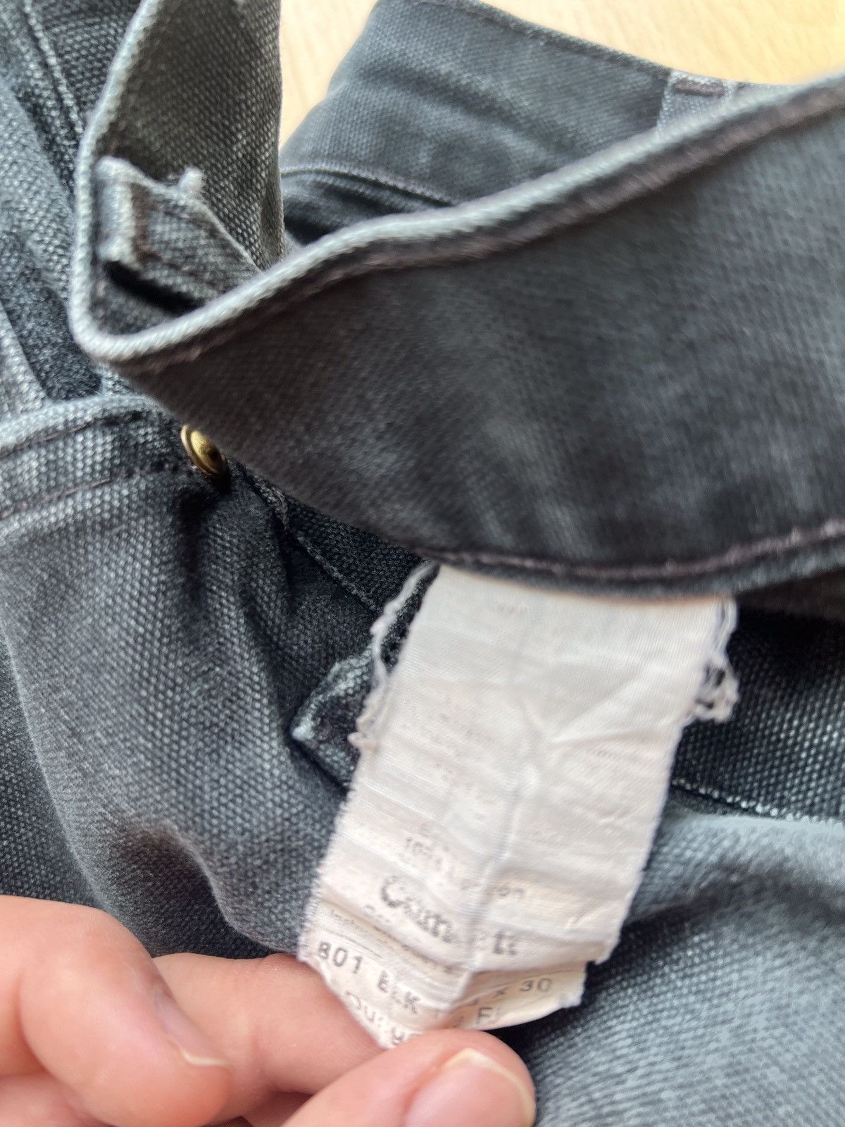 Carhartt Carhartt Black Double Knee Size US 34 / EU 50 - 4 Thumbnail