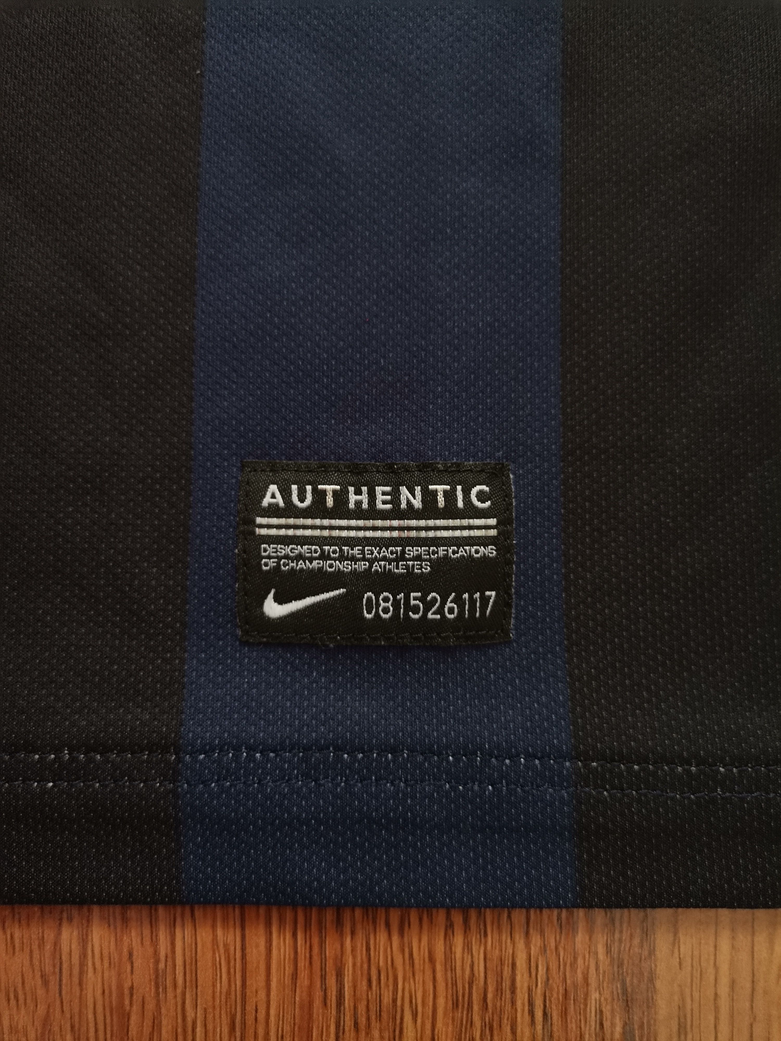 Nike Nike Inter Milan Football Jersey Size US S / EU 44-46 / 1 - 3 Thumbnail