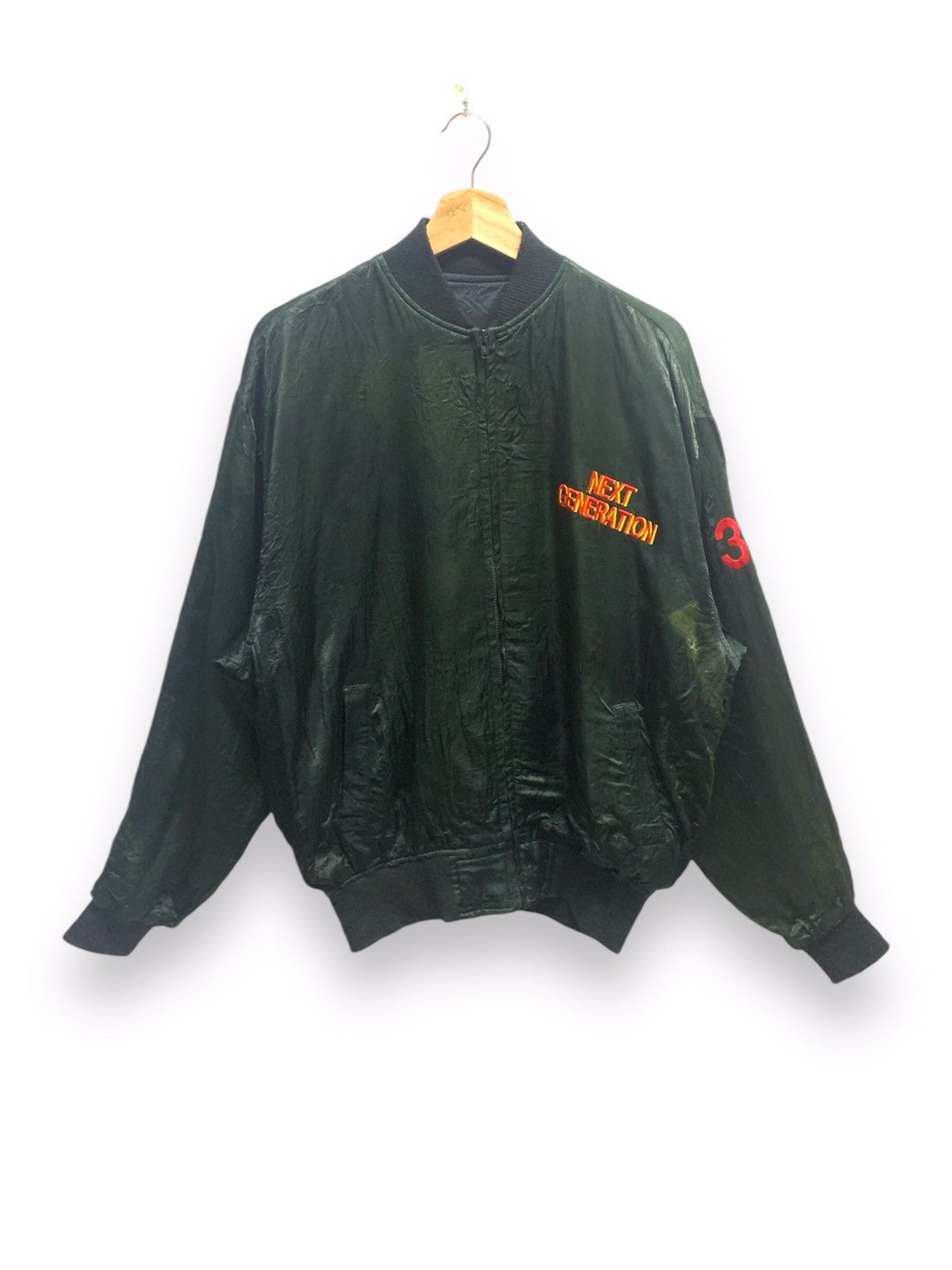 Japanese Brand NEXT GENERATION Bomber Jacket Size US XL / EU 56 / 4 - 1 Thumbnail