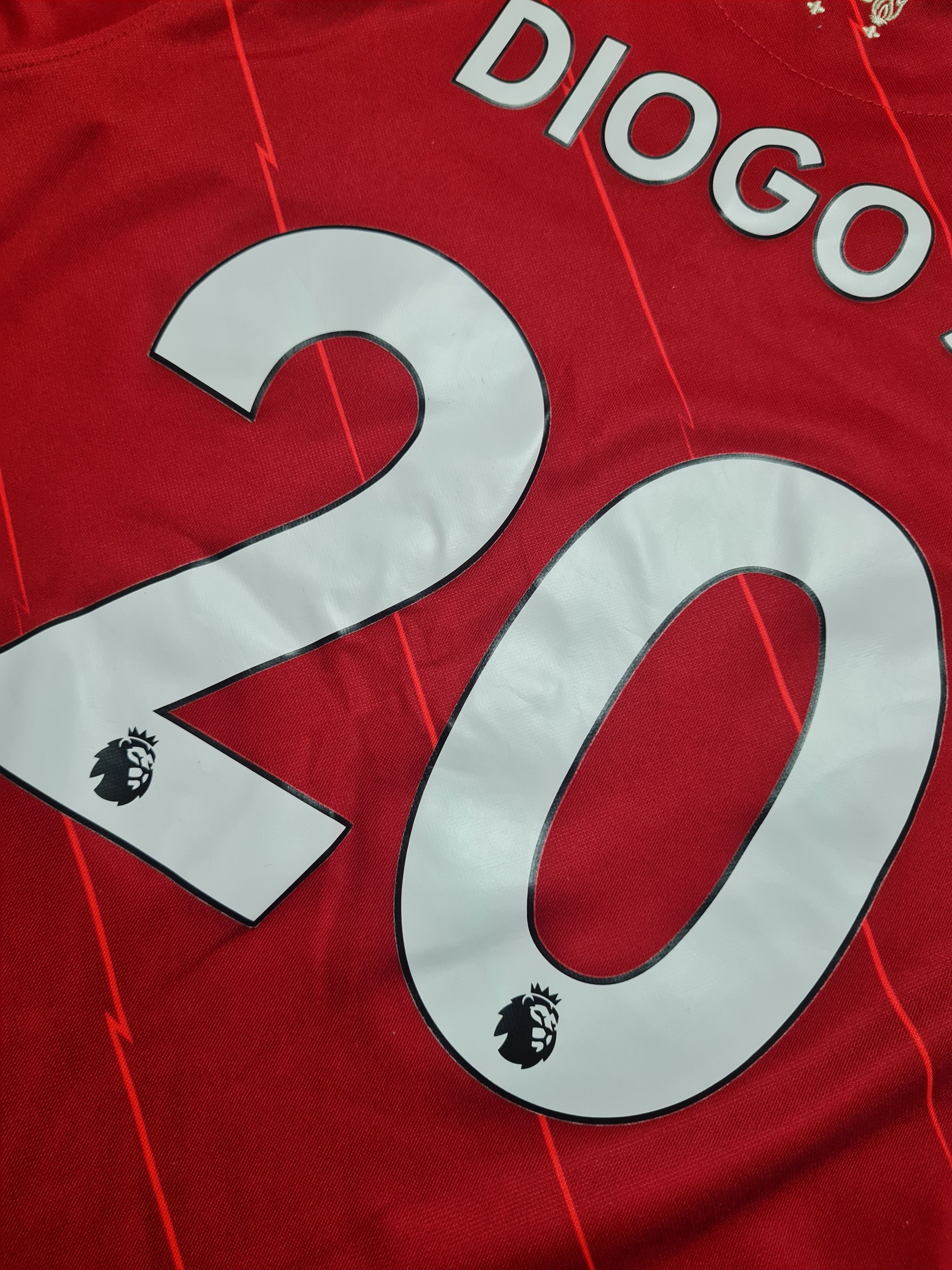 Nike Soccer Shirt #20 Diogo Jota Liverpool FC Nike 082568-888 Size US XXS / EU 40 - 16 Thumbnail