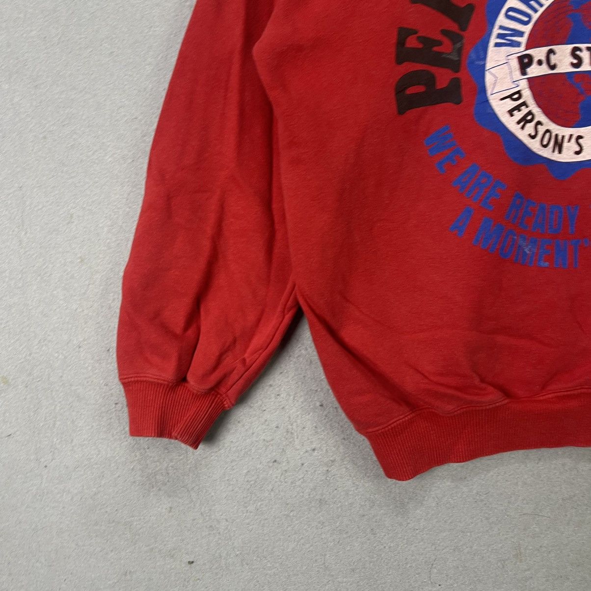 PERSON'S Person’s Club “Person’s Club” Graphic Crewneck Sweatshirt Size US S / EU 44-46 / 1 - 6 Thumbnail