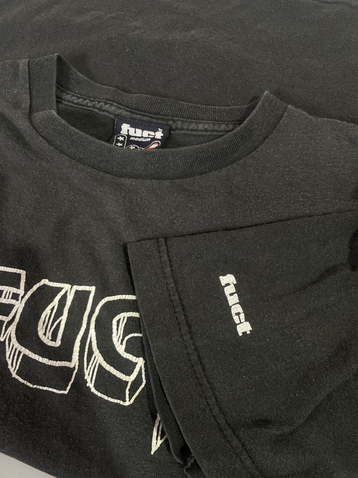 FUCT × Vintage Vintage Fuct T-shirt Distressed Skateboarding Size US M / EU 48-50 / 2 - 3 Thumbnail