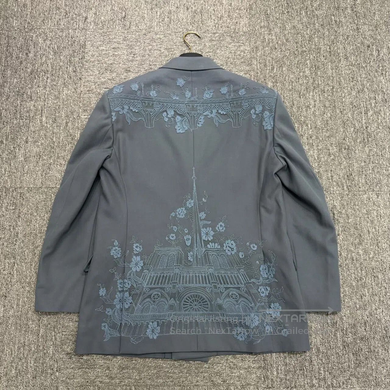 Louis Vuitton louis vuitton embroidered blazer jacket size 50. Size US L / EU 52-54 / 3 - 2 Thumbnail