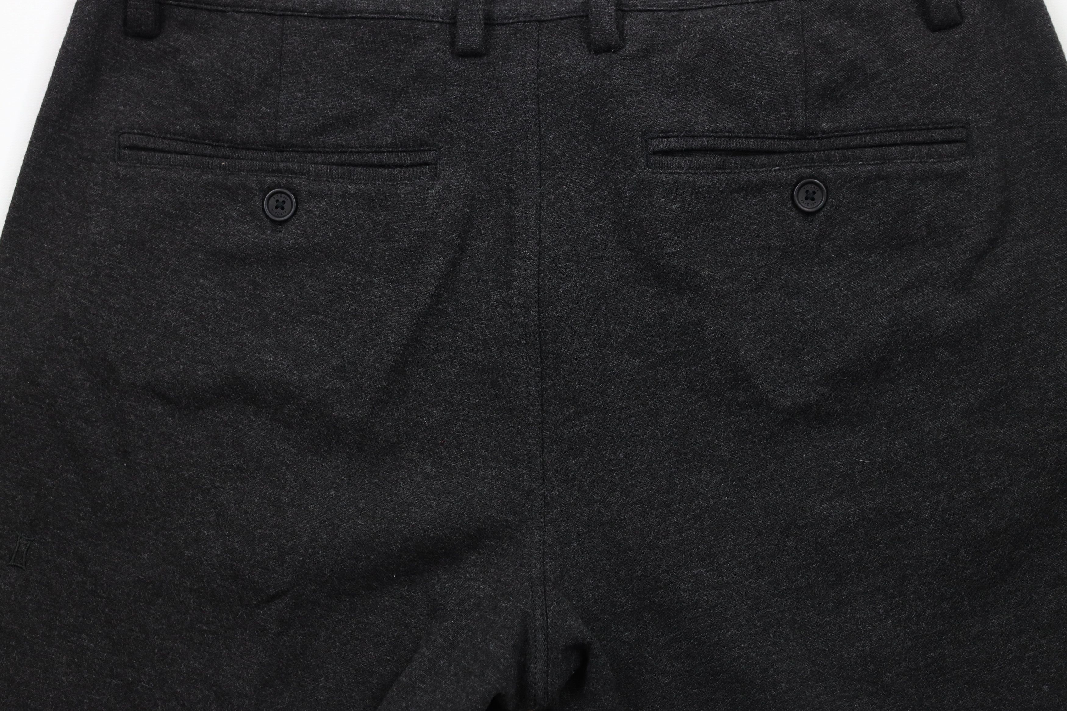 Kit and Ace × Vintage Kit & Ace Front Above Knee Jersey Knit Shorts Charcoal Gray Size US 32 / EU 48 - 11 Thumbnail