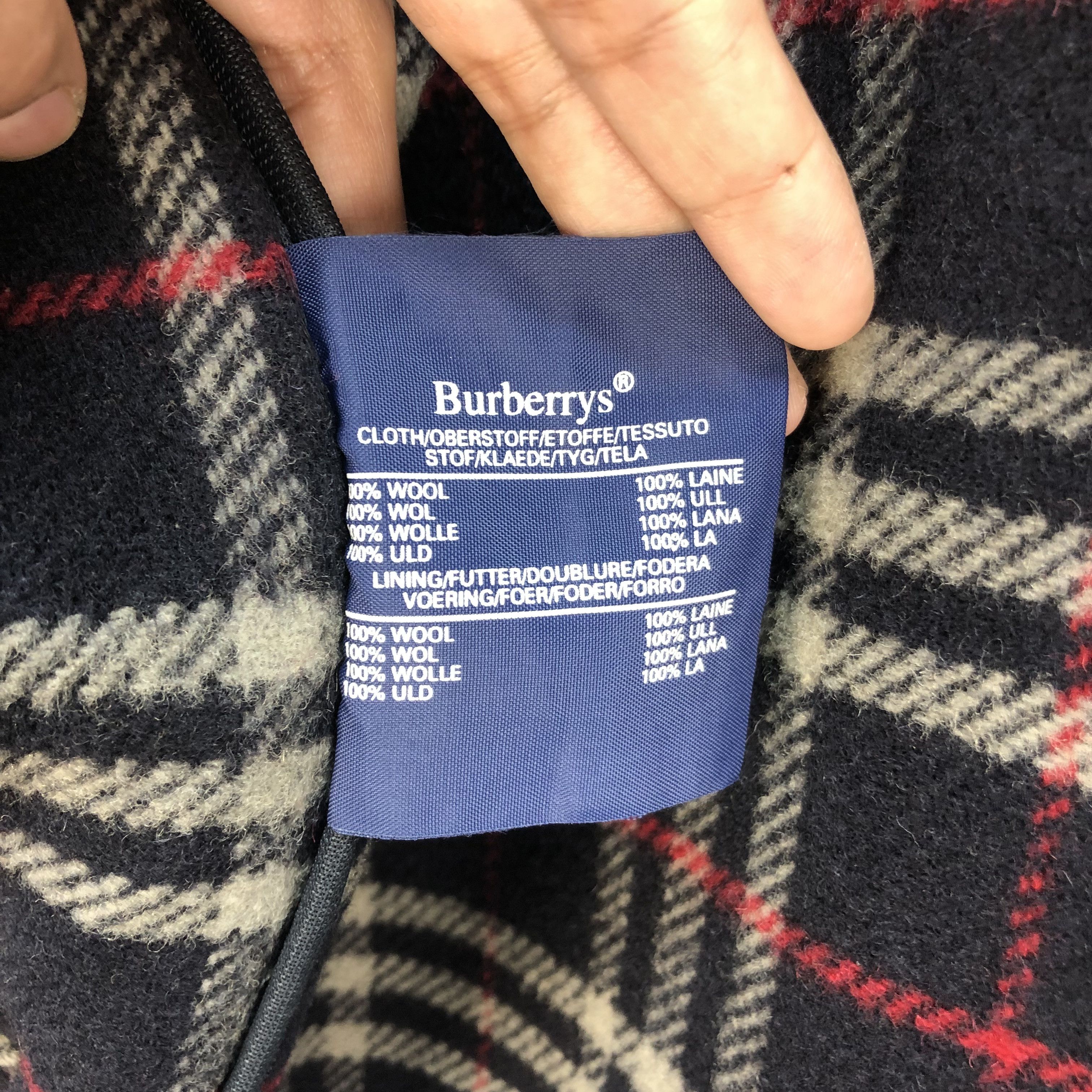 BURBERRYS' MADE IN ENGLAND DUFFLE COAT #6851-91