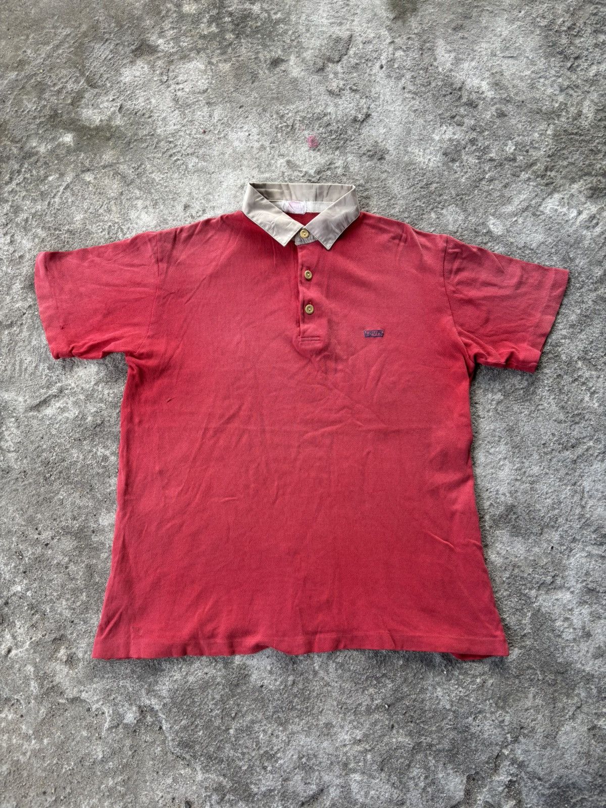 Levi's Vintage Levis Polo Shirt Size US M / EU 48-50 / 2 - 1 Thumbnail