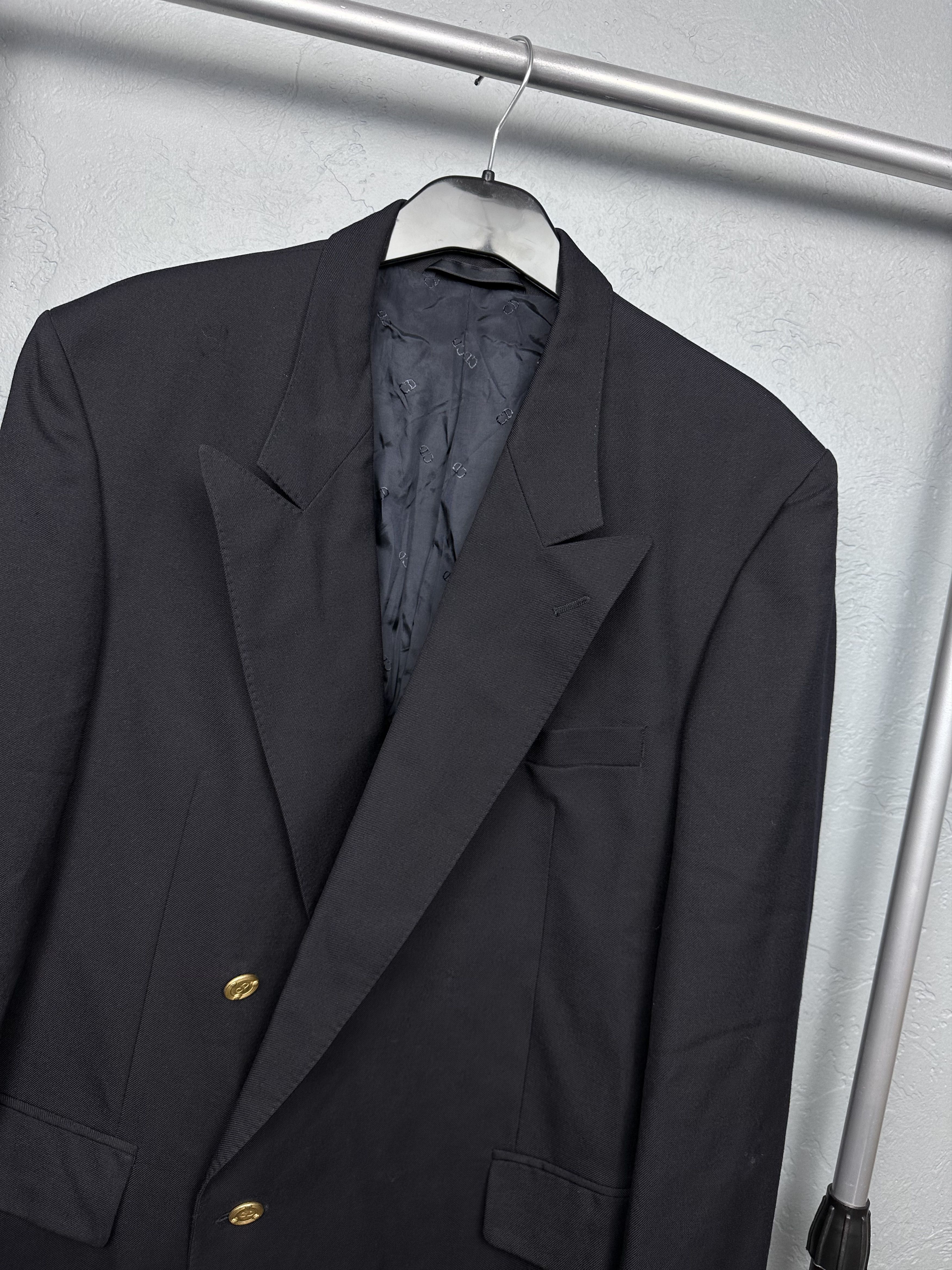 Christian Dior Monsieur Christian Dior Vintage Mens Blazer Jacket Size US M / EU 48-50 / 2 - 2 Thumbnail