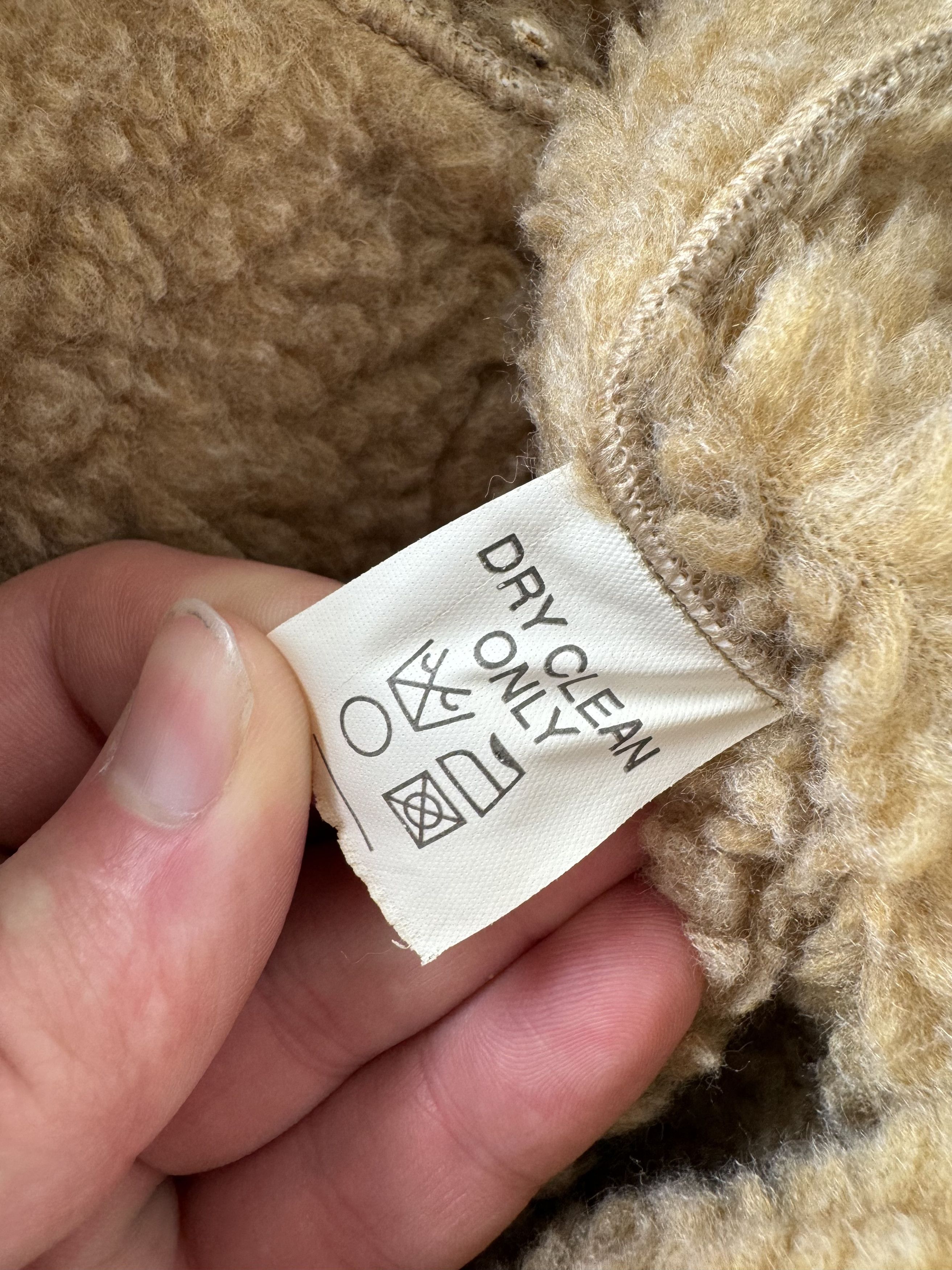 Vintage Vintage Faux Sheepskin Coat Size XS / US 0-2 / IT 36-38 - 8 Thumbnail