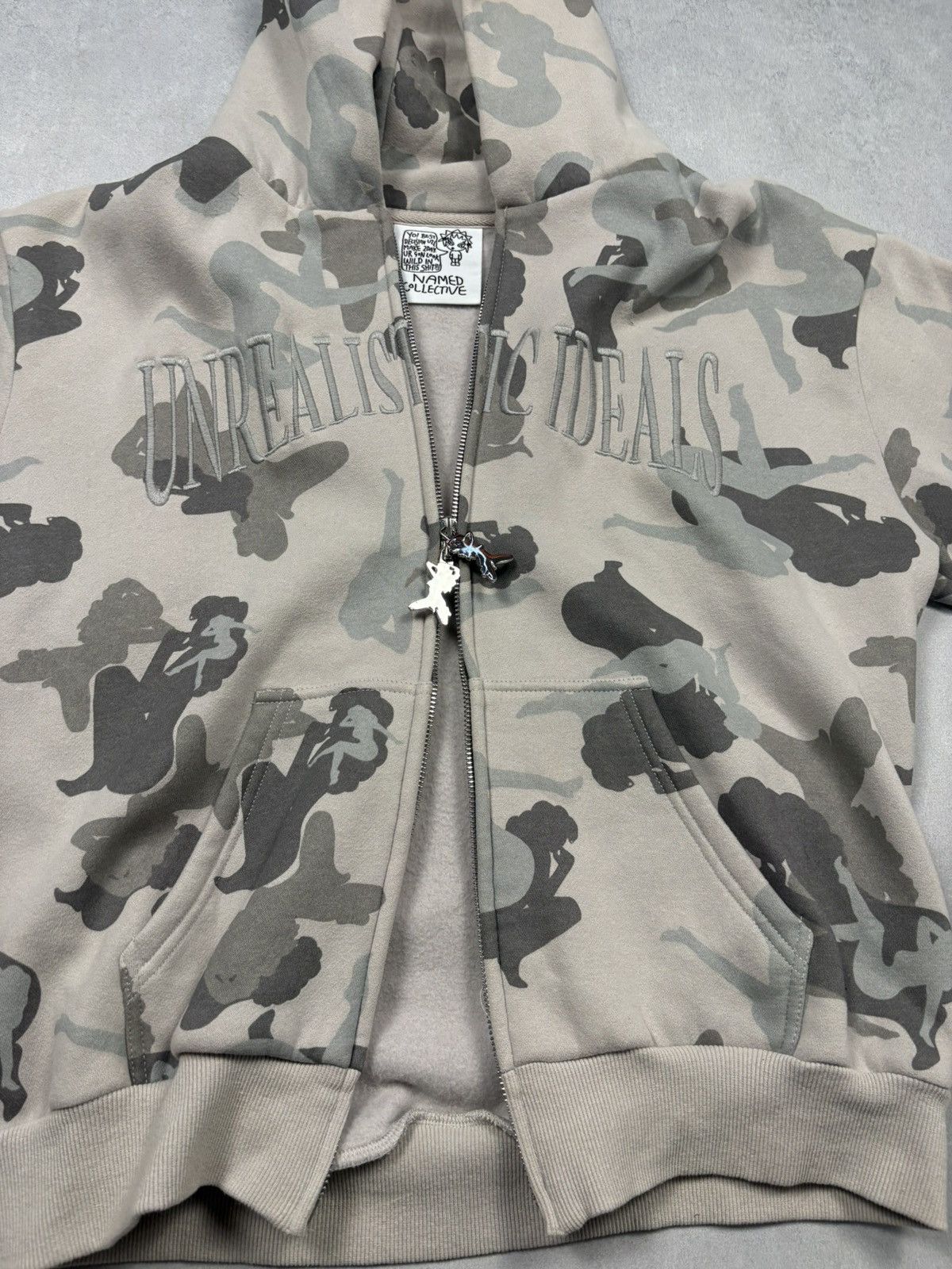 Named Collective Named Collective Unrealistic Ideals Zip Hoodie Camo Girls S Size US S / EU 44-46 / 1 - 11 Thumbnail