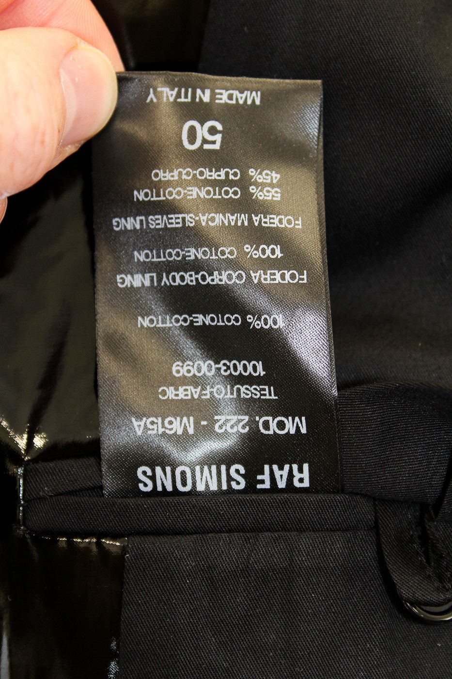 Raf Simons Raf Simons AW22/23 Black Double Breasted Trench Size US M / EU 48-50 / 2 - 5 Thumbnail