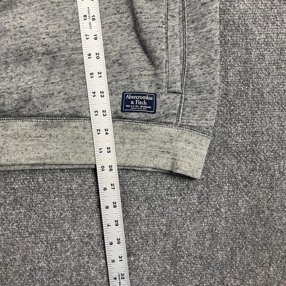 Abercrombie & Fitch Abercrombie & Fitch 1/4 Zip Men Medium Muscle Fit Sweatshirt Size US M / EU 48-50 / 2 - 7 Thumbnail