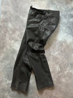 Vintage Hein Gericke Leather Motorcycle Pants