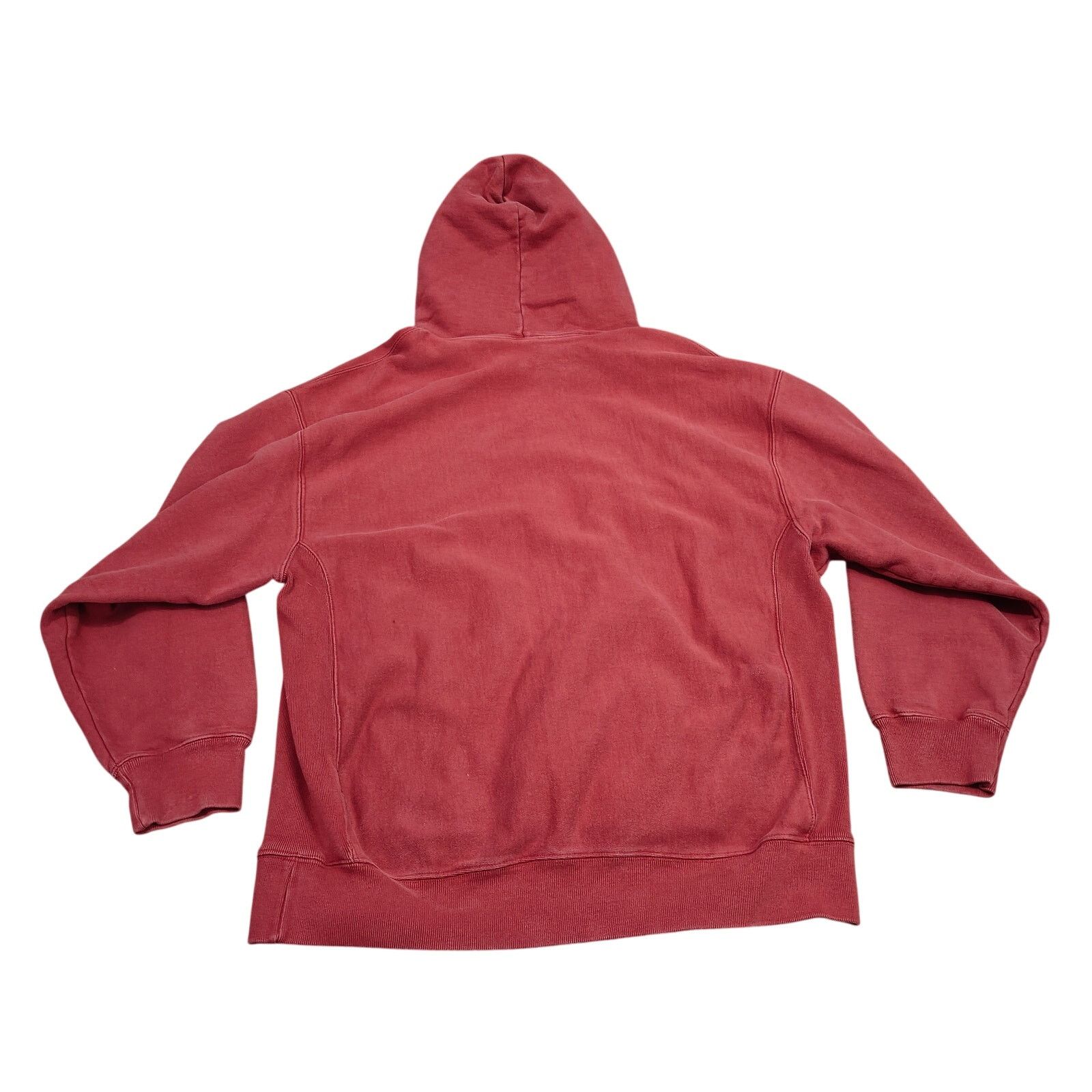 Gap Vintage GAP Athletic Pullover Hoodie Sweatshirt Red Large Size US L / EU 52-54 / 3 - 3 Thumbnail