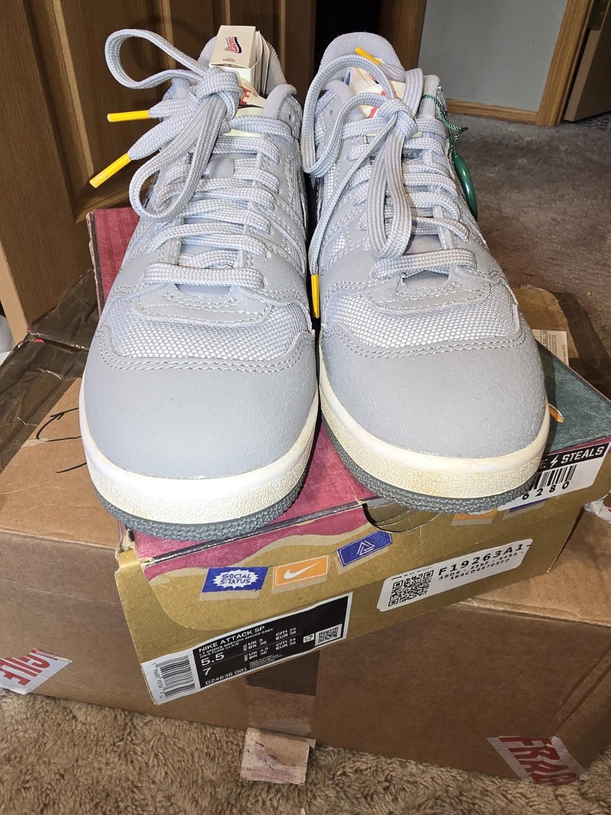 Nike Nike x Social Status Mac Attack SP Split Vision Grey Size US 5.5 / EU 38 - 2 Thumbnail