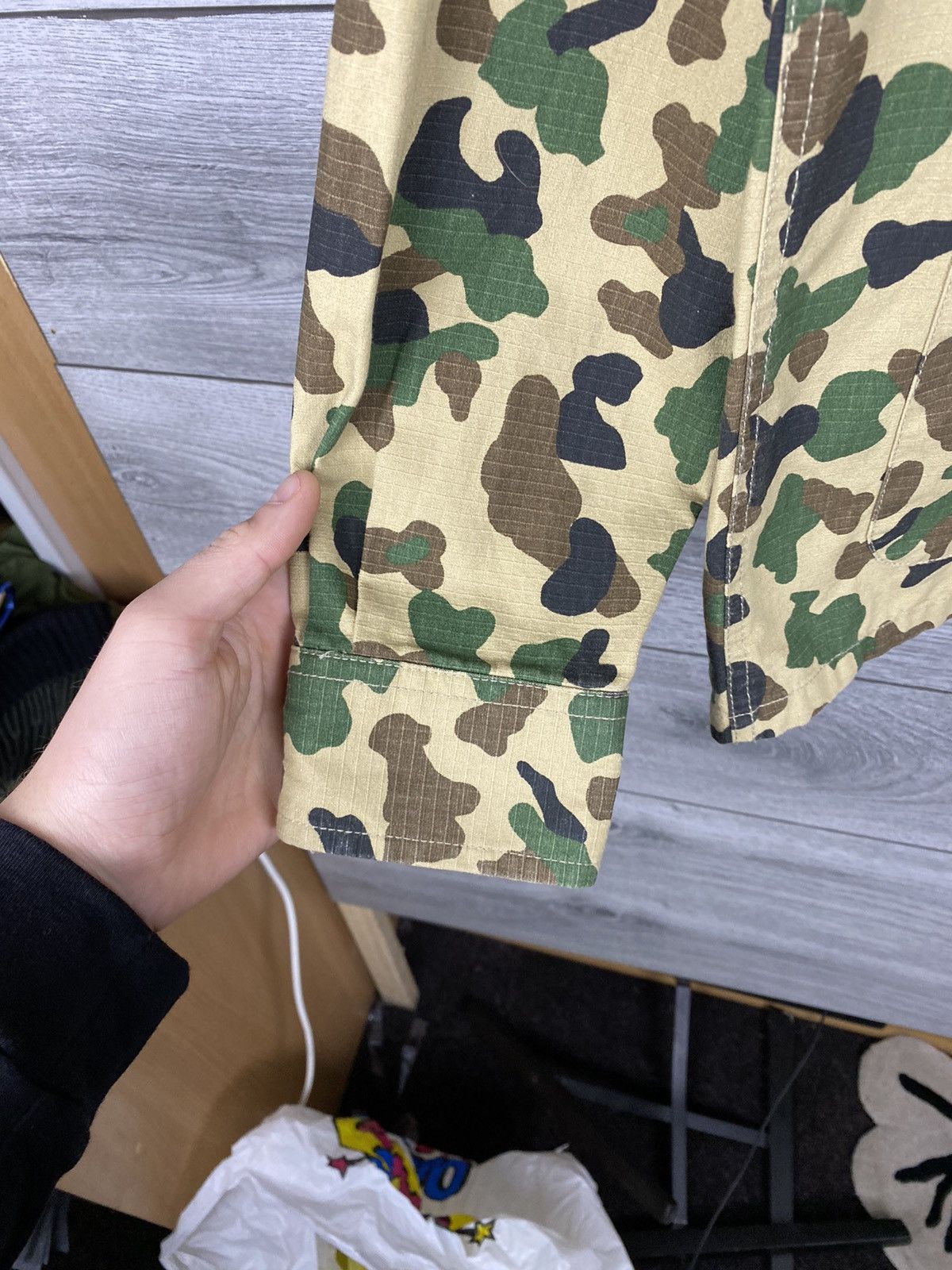 Dickies Mens Vintage Dickies Camo Light Coach Jacket Button Up Size US M / EU 48-50 / 2 - 7 Thumbnail