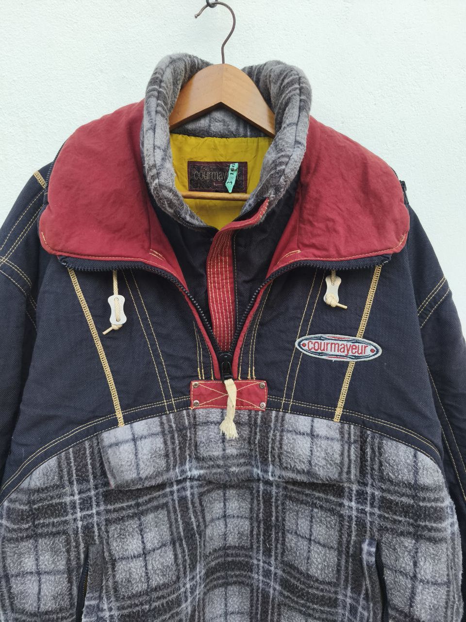 Japanese Brand Courmayeur jacket anorak bombers jacket Size US L / EU 52-54 / 3 - 2 Thumbnail