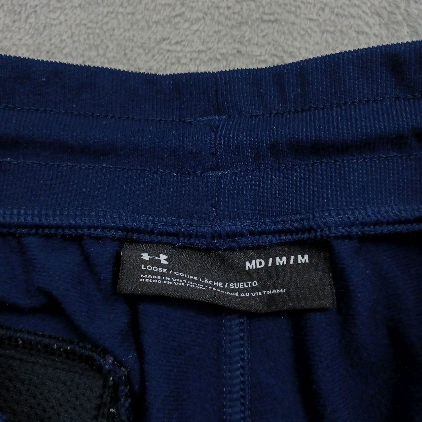 Under Armour Under Armour Jogger Mens M Blue Polyester Drawstring Pockets Size US 31 - 3 Thumbnail
