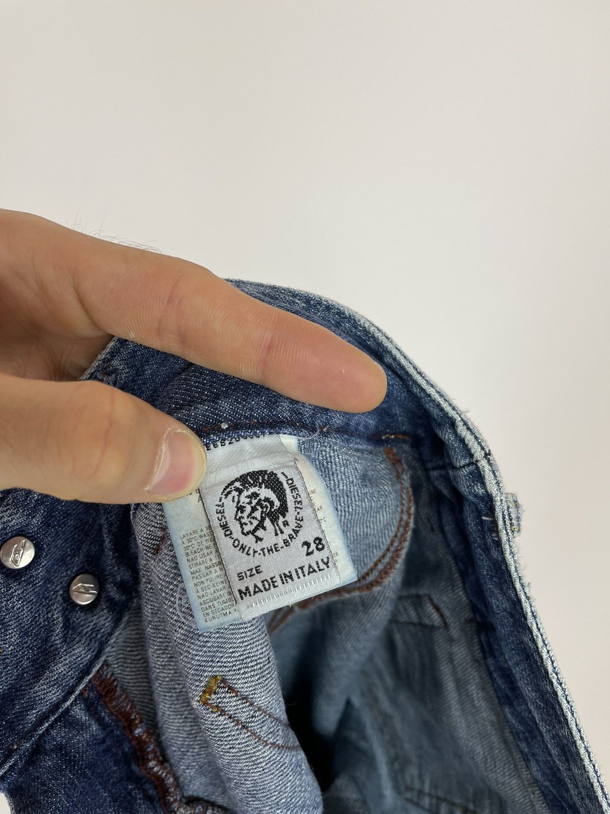 Diesel × Vintage DIESEL VINTAGE FLARED CROPPED JEANS WOMEN'S size 28 Size 28" / US 6 / IT 42 - 9 Thumbnail