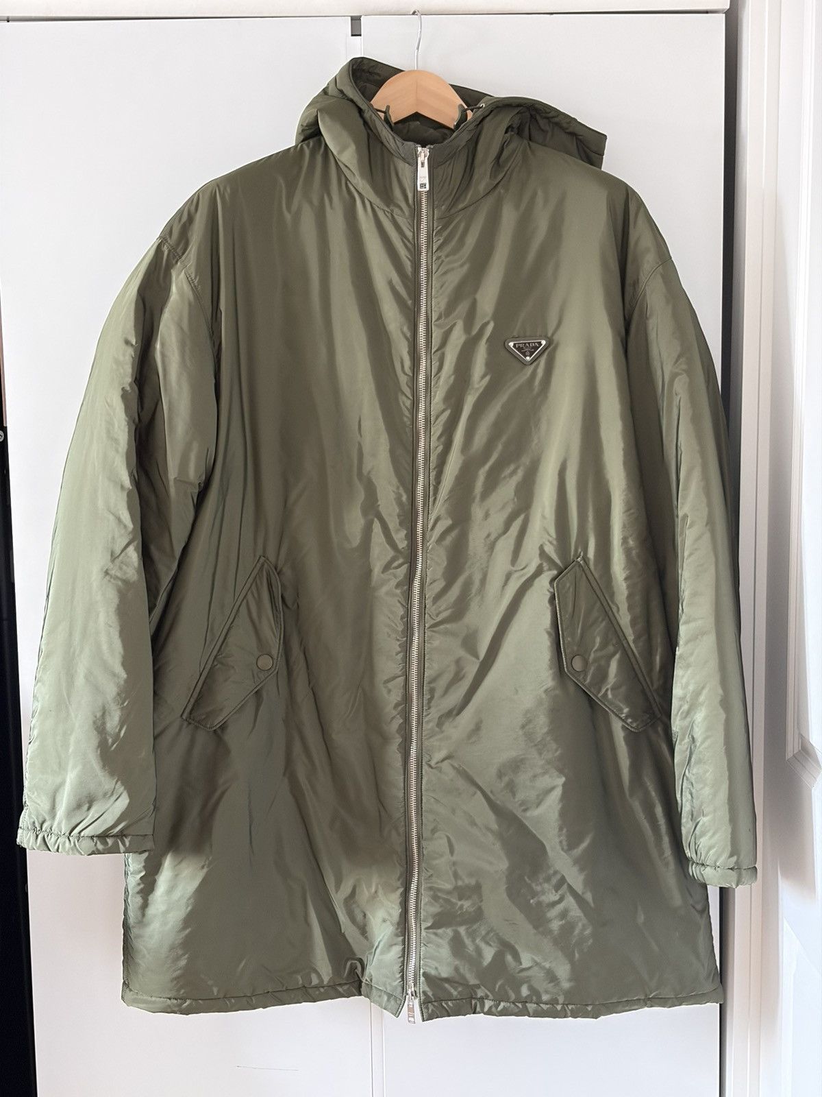 Prada Prada Nylon parka Size US L / EU 52-54 / 3 - 1 Thumbnail