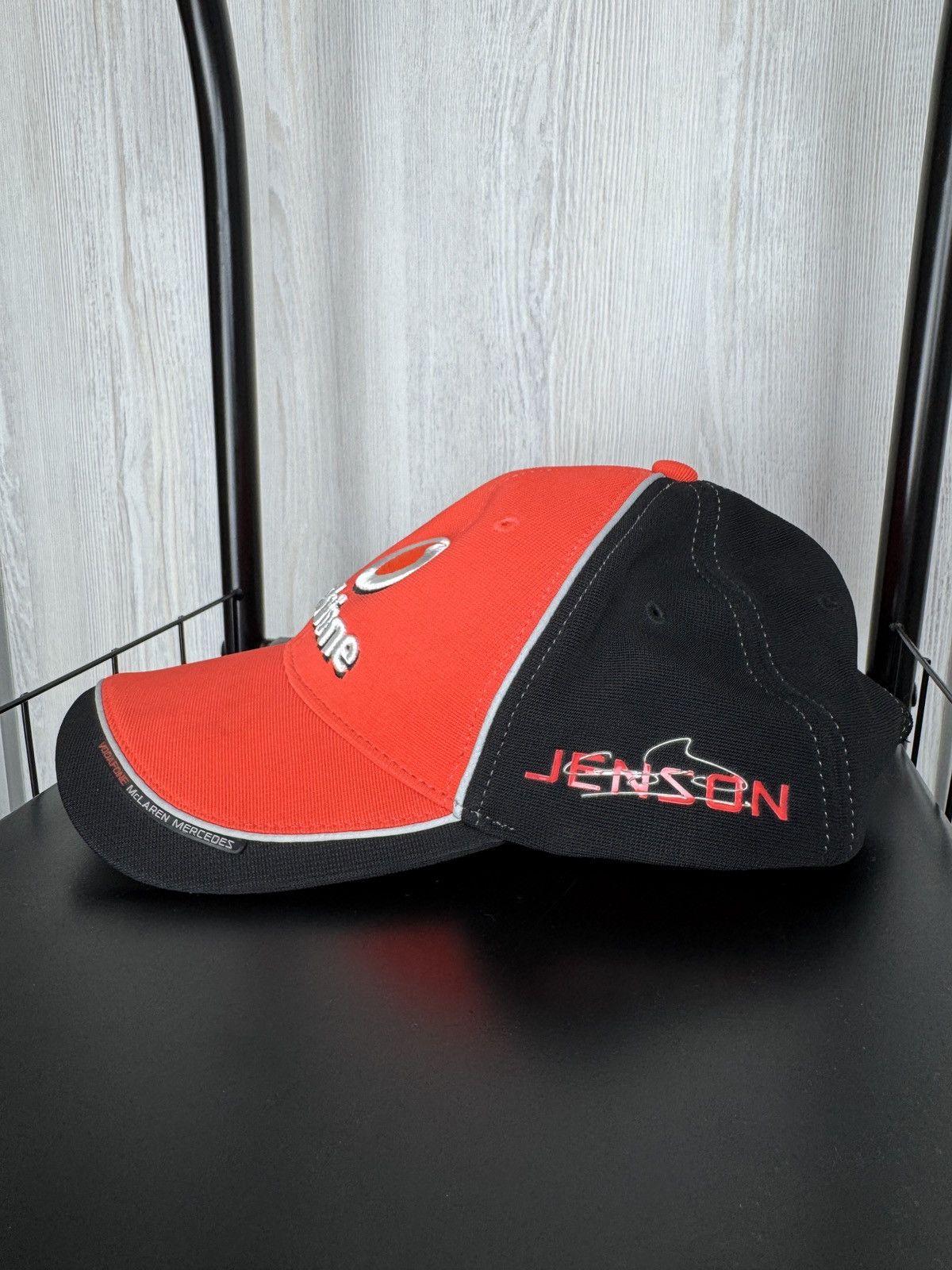 Mercedes-Benz Vodafone McLaren Mercedes F1 Jenson Button Racing Cap Size ONE SIZE - 6 Thumbnail