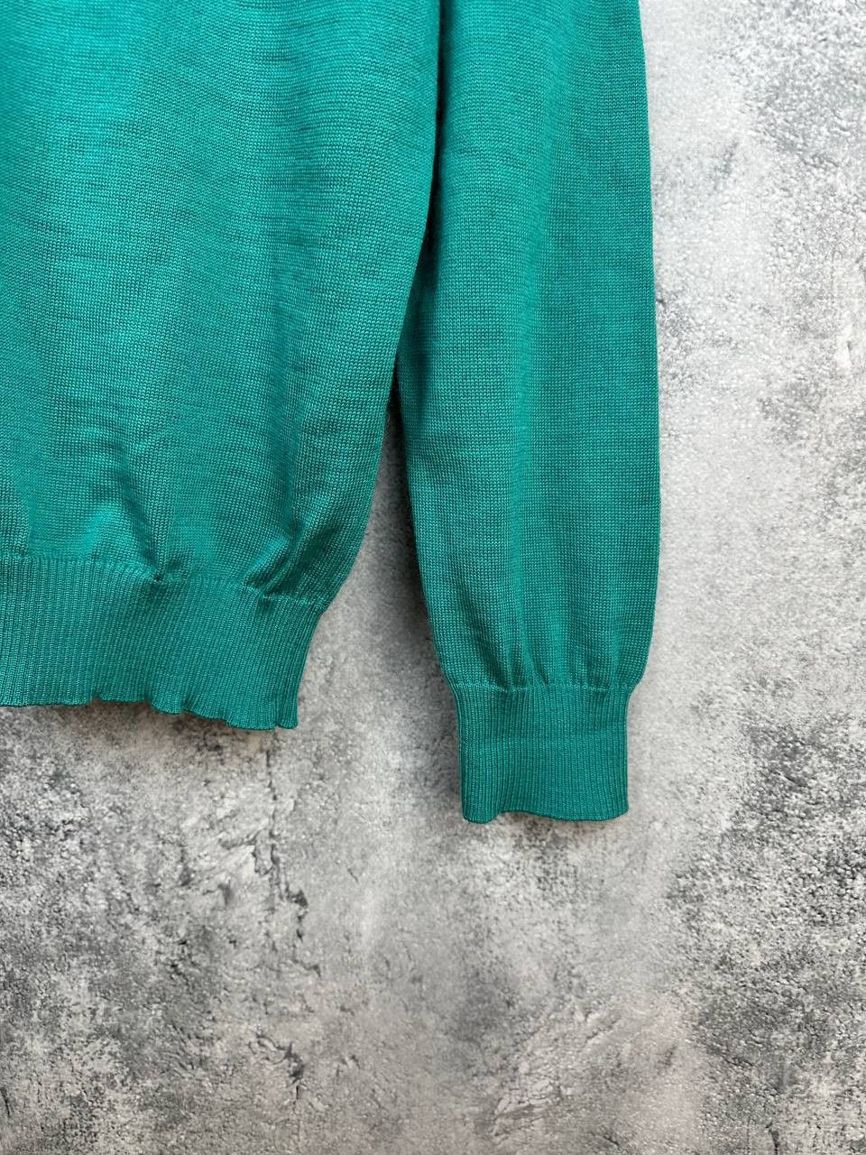 Other Maerz Muenchen V-Neck Sweater Merino Wool Mentol Blue Jumper Size US M / EU 48-50 / 2 - 8 Thumbnail