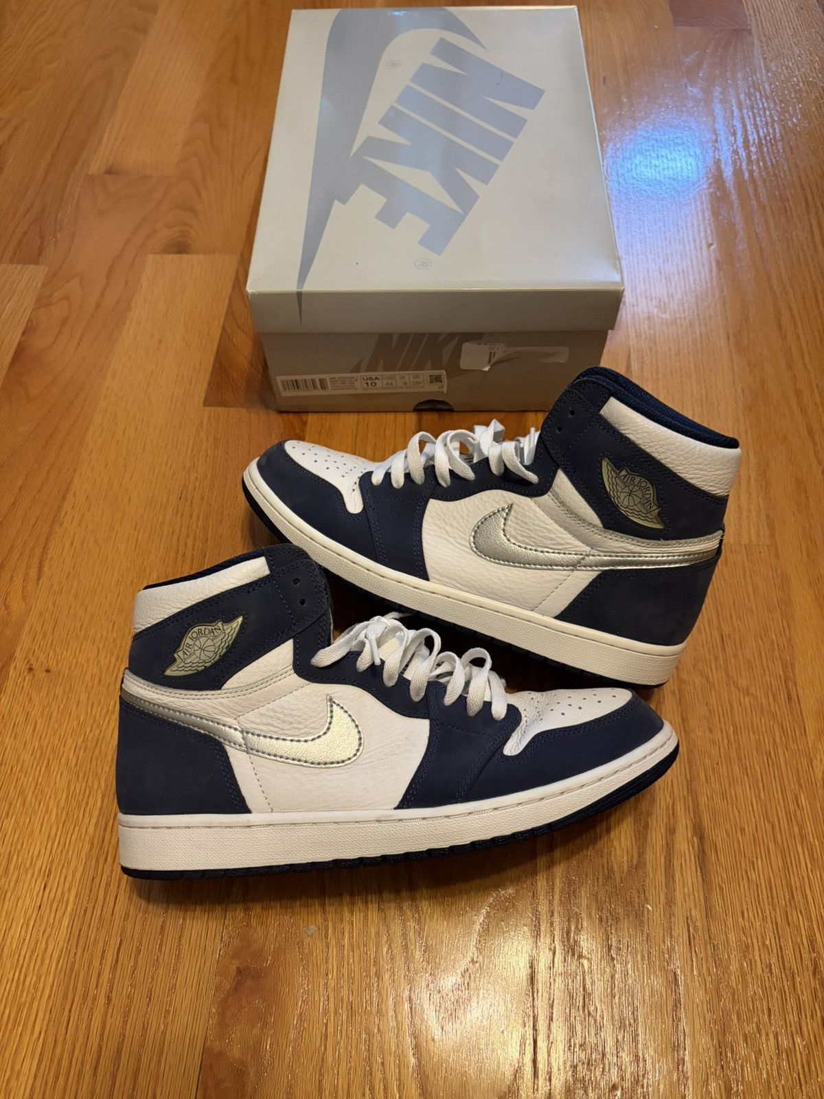 Jordan Brand Jordan 1 Retro High CO.JP Midnight Navy (2020) Size 10 US Size US 10 / EU 43 - 1 Thumbnail