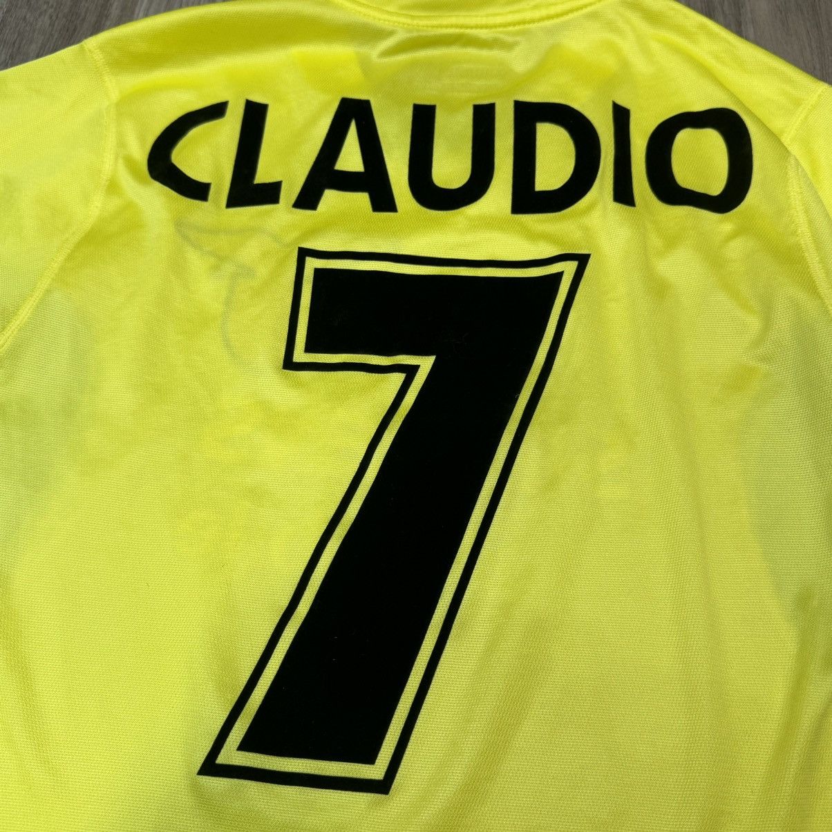 Puma Lazio 01/02 away shirt #7 Claudio Size US M / EU 48-50 / 2 - 7 Thumbnail