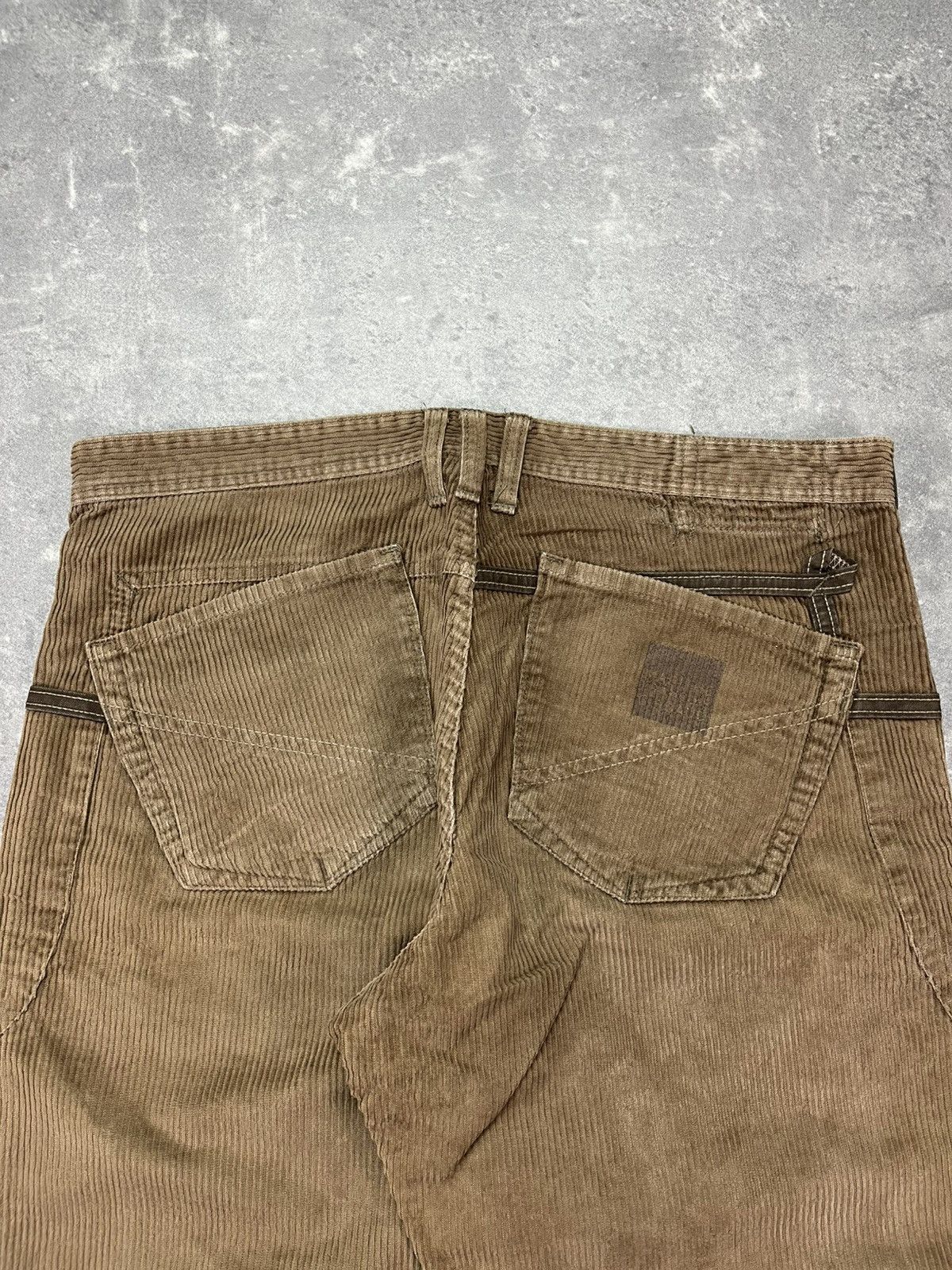 Marithe + Francois Girbaud 00s Marithe Francois Girbaud Corduroy Large Texas Pants 32 Size US 32 / EU 48 - 11 Thumbnail