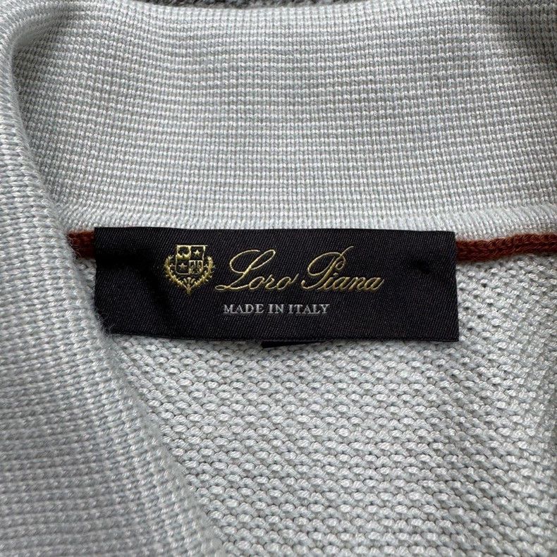 Loro Piana LORO PIANA Cashmere and mulberry silk blended knit sweater Size US M / EU 48-50 / 2 - 2 Thumbnail