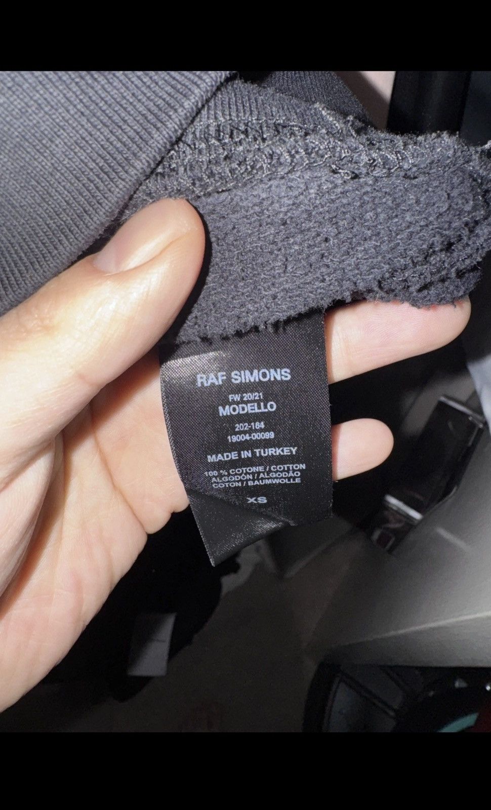 Raf Simons Raf simons arrival hoodie Size US XS / EU 42 / 0 - 5 Thumbnail