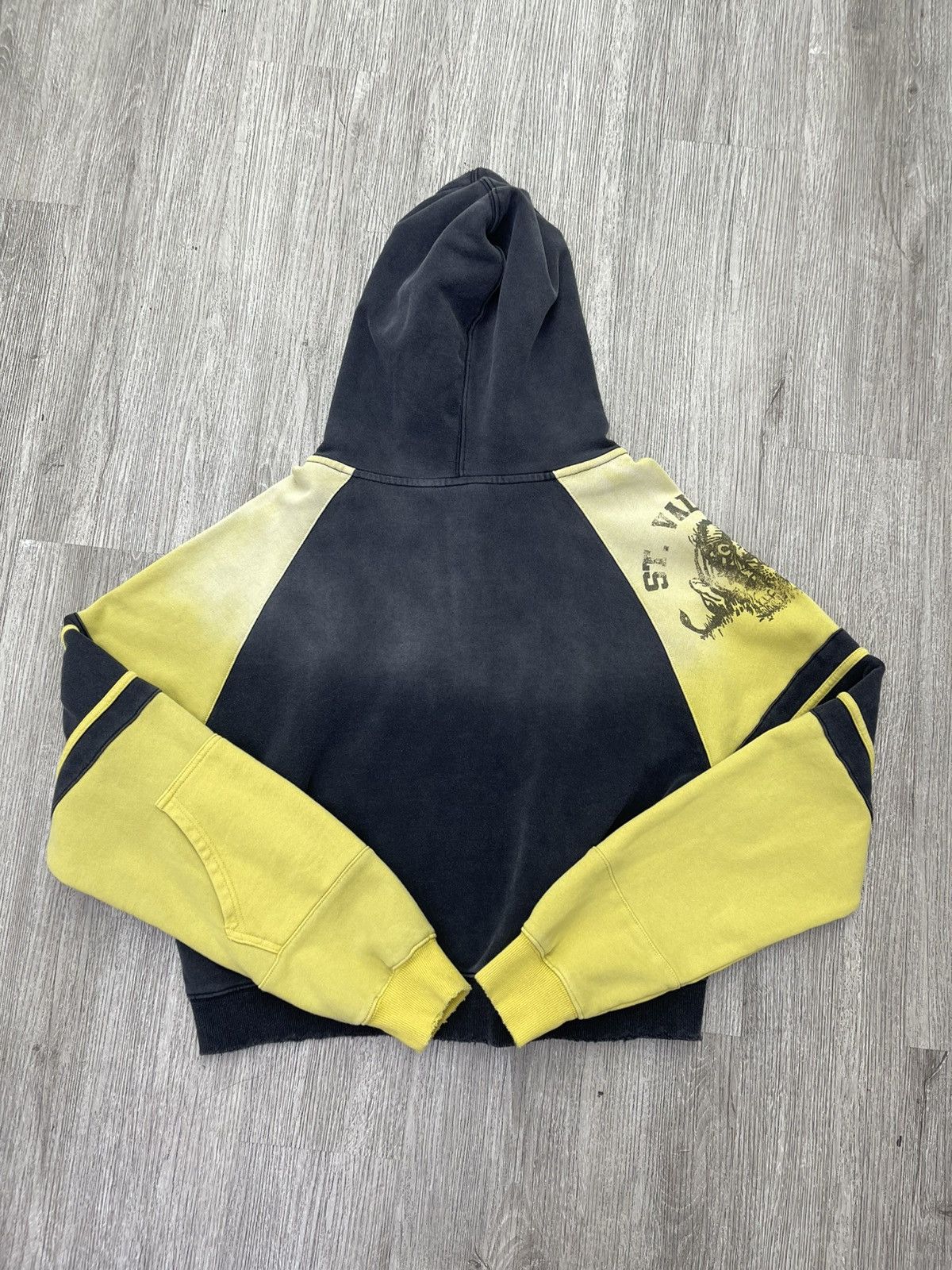 Vale Vale lethal zip up hoodie (black/yellow) Size US S / EU 44-46 / 1 - 2 Thumbnail