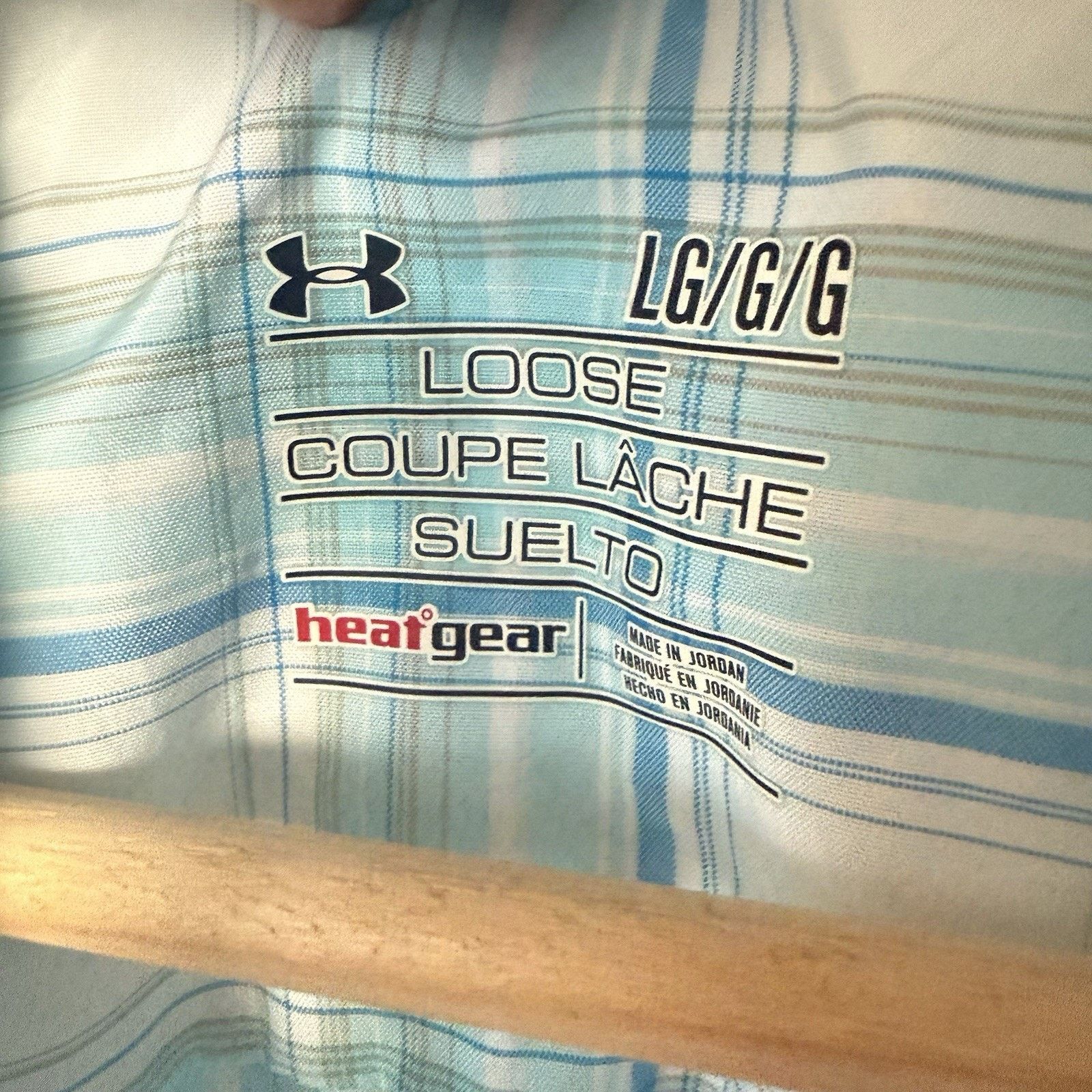 Under Armour Under Armour Shirt Blue Chesapeake Fishing UA HeatGear Golf Size US L / EU 52-54 / 3 - 4 Thumbnail