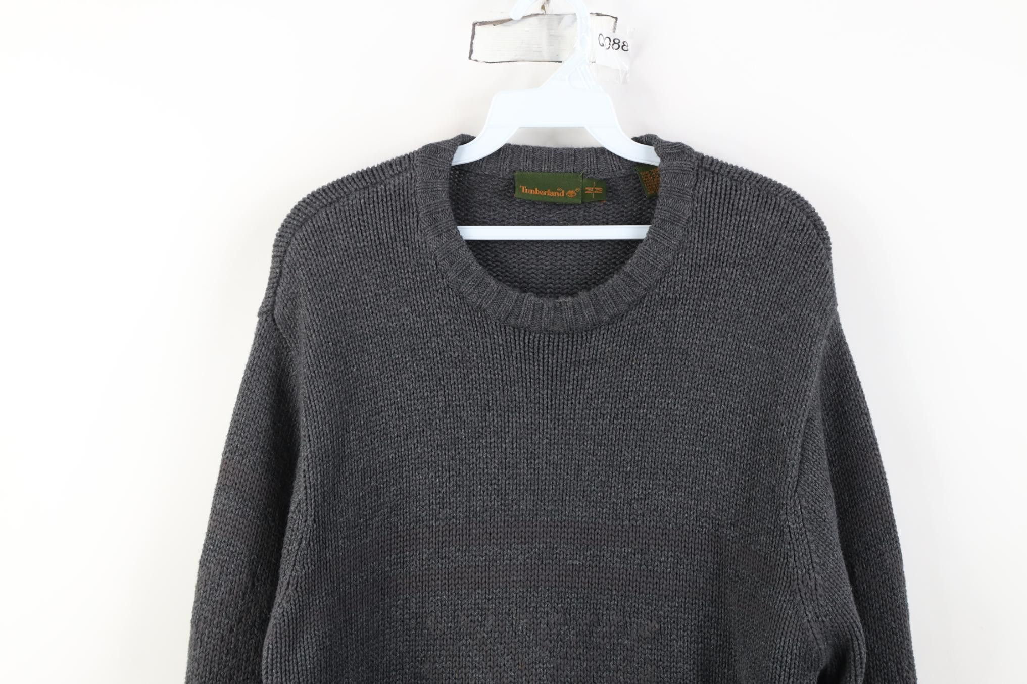 Timberland Vintage 90s Y2K Timberland Striped Knit Crewneck Sweater Size US M / EU 48-50 / 2 - 2 Thumbnail