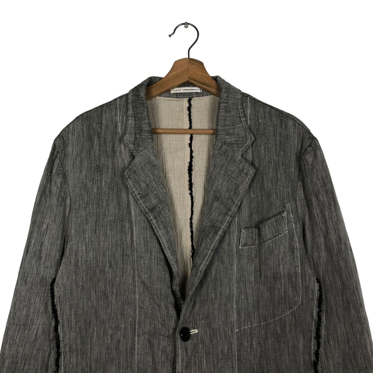 Yohji Yamamoto 🔥VINTAGE 80’s Y’S YOHJI YAMAMOTO PLEATED CHORE JACKET Size US M / EU 48-50 / 2 - 2 Thumbnail