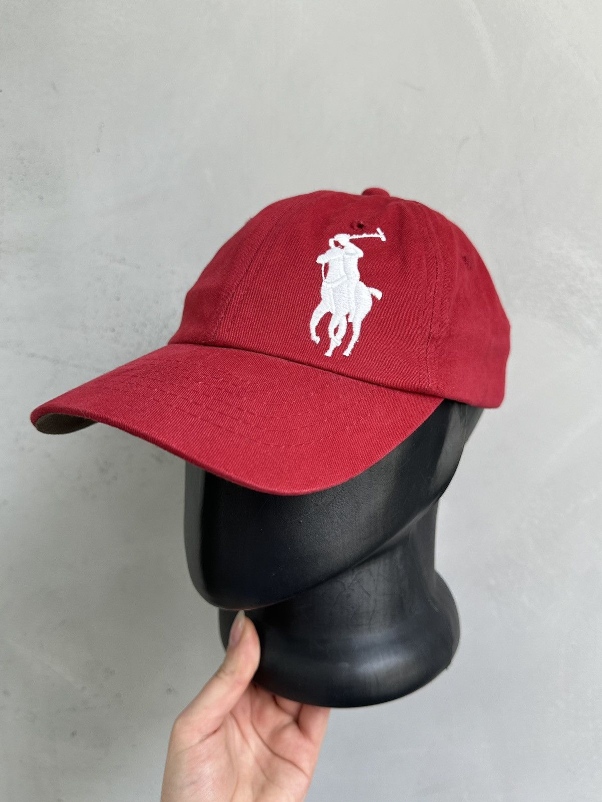 Polo Ralph Lauren Vintage Cap Polo Ralph Lauren Beanie Hats Y2k Red Y2k Diesel Size ONE SIZE - 2 Thumbnail
