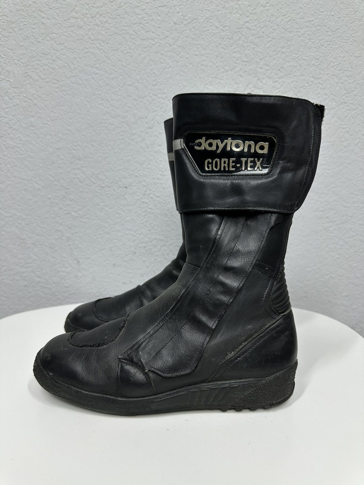 Daytona Vintage Daytona Gore-Tex Leather High Boots Motocycle Harley Size US 9 / IT 39 - 4 Thumbnail