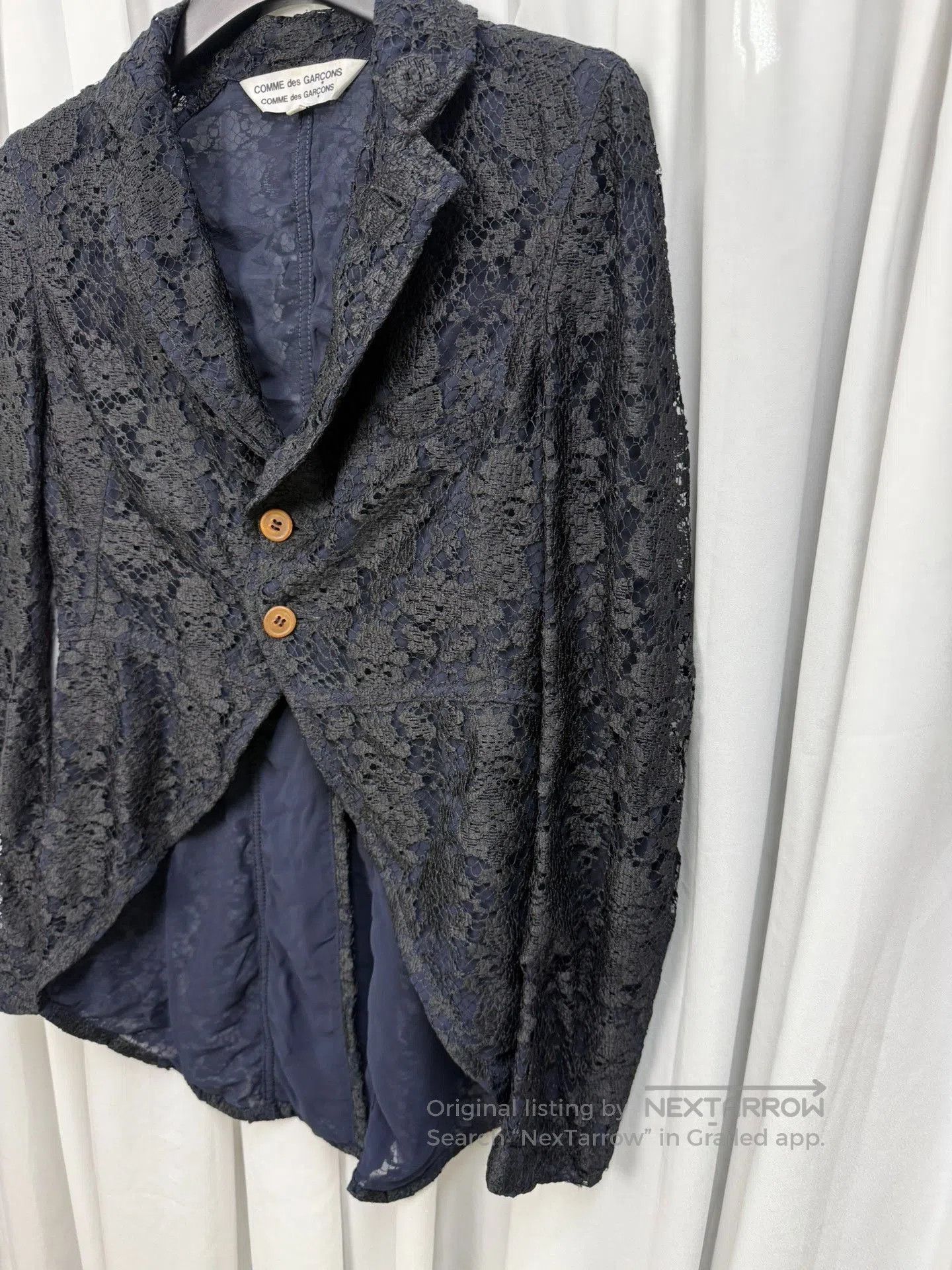 Comme des Garcons Comme des Garçons Lace Tuxedo S. Size S / US 4 / IT 40 - 3 Thumbnail