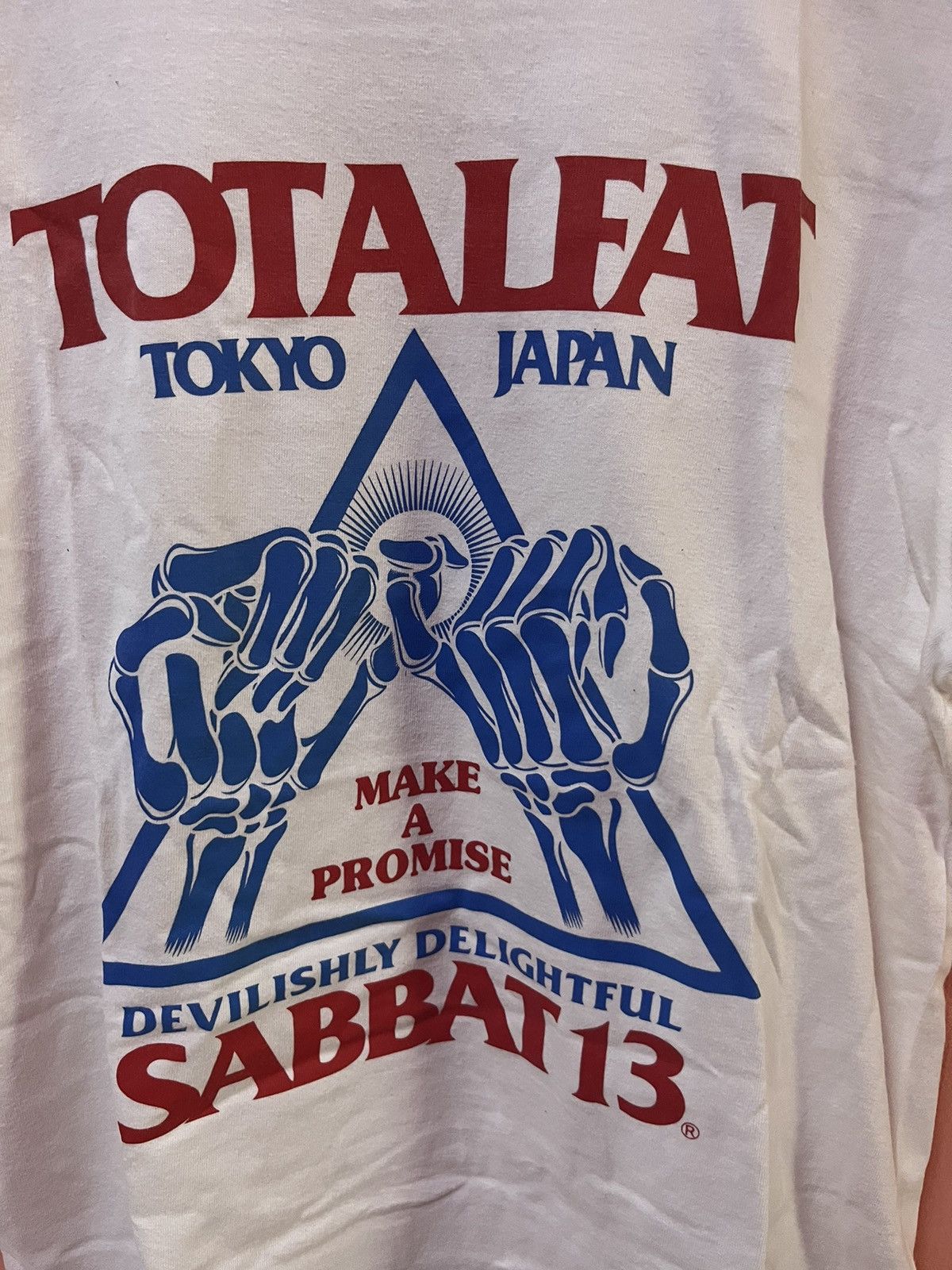Band Tees TOTALFAT AND SABBAT 13 Size US S / EU 44-46 / 1 - 8 Thumbnail