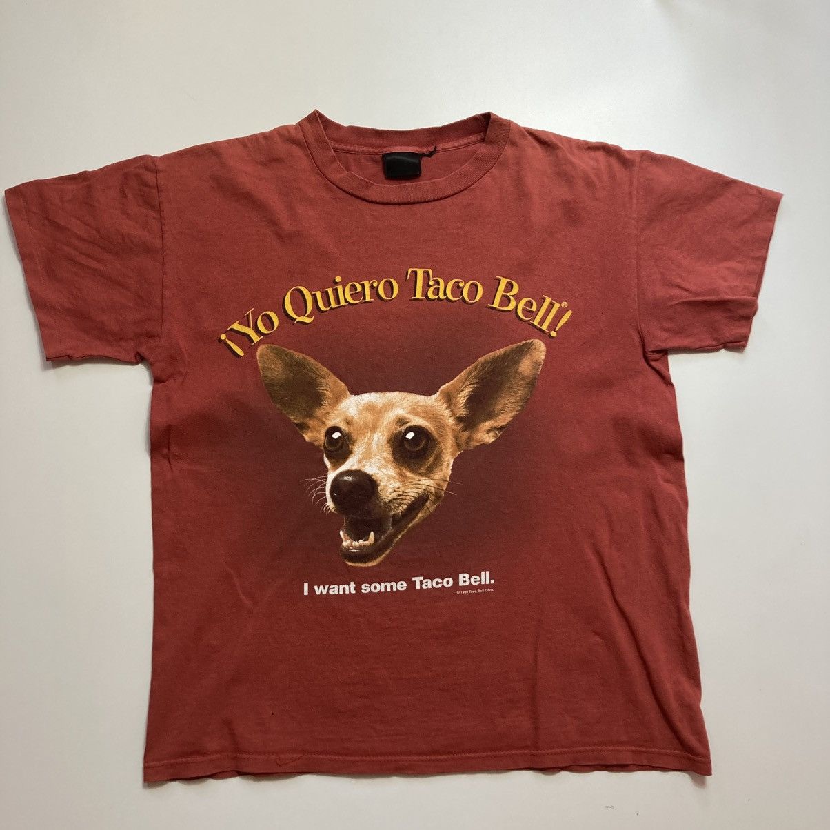 Arts & Science vintage 90s taco bell dog chihuahua single stitch tee Size US L / EU 52-54 / 3 - 1 Thumbnail