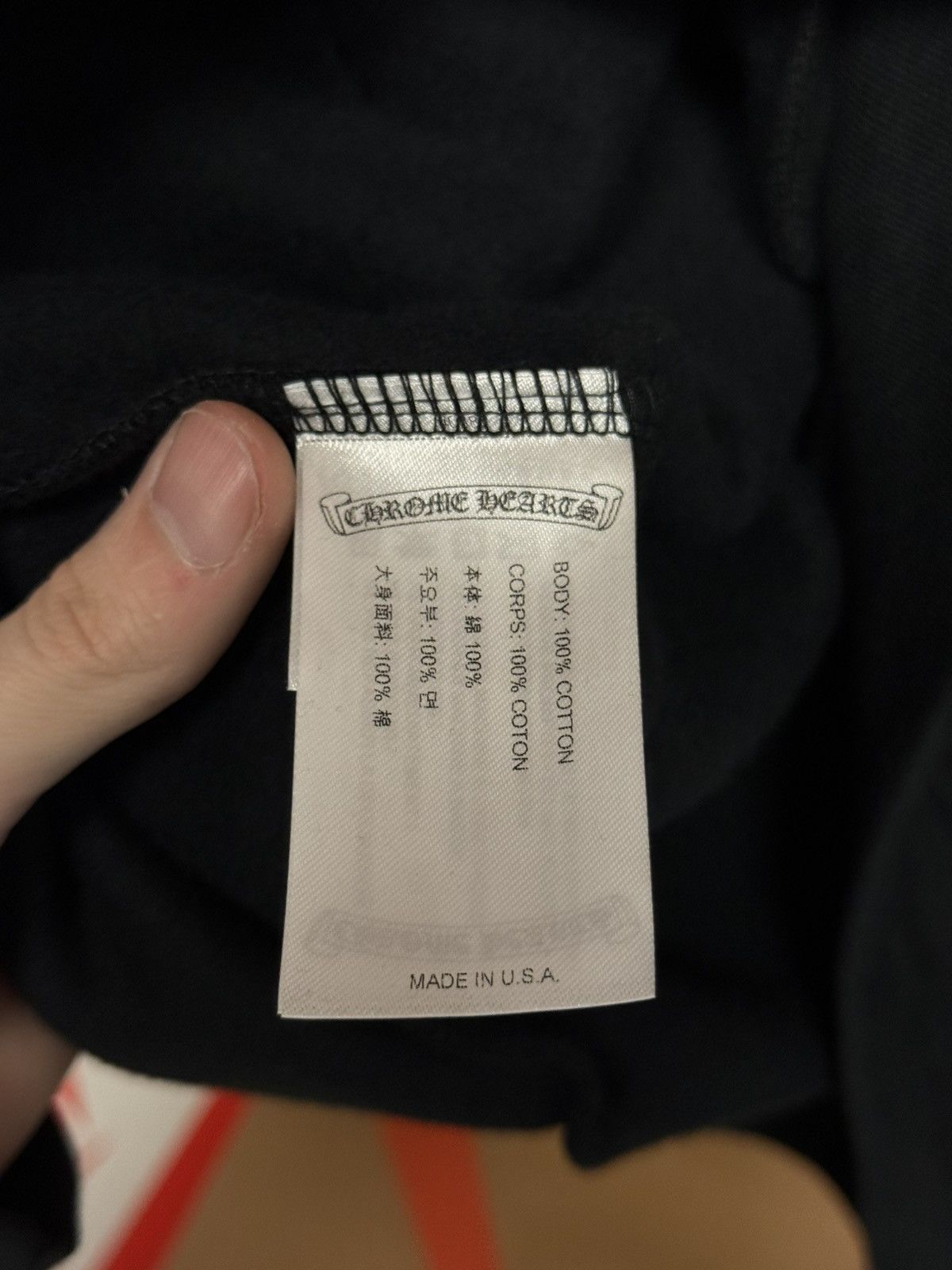 Chrome Hearts Chrome Hearts Black 1988 Hoodie New Size Medium Size US M / EU 48-50 / 2 - 10 Thumbnail